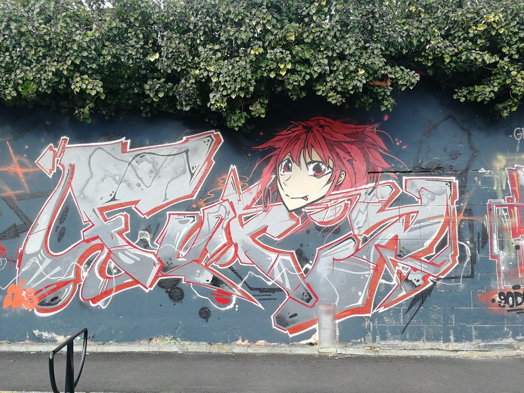 Graffiti 4028  capturé par Rabot à Nantes France