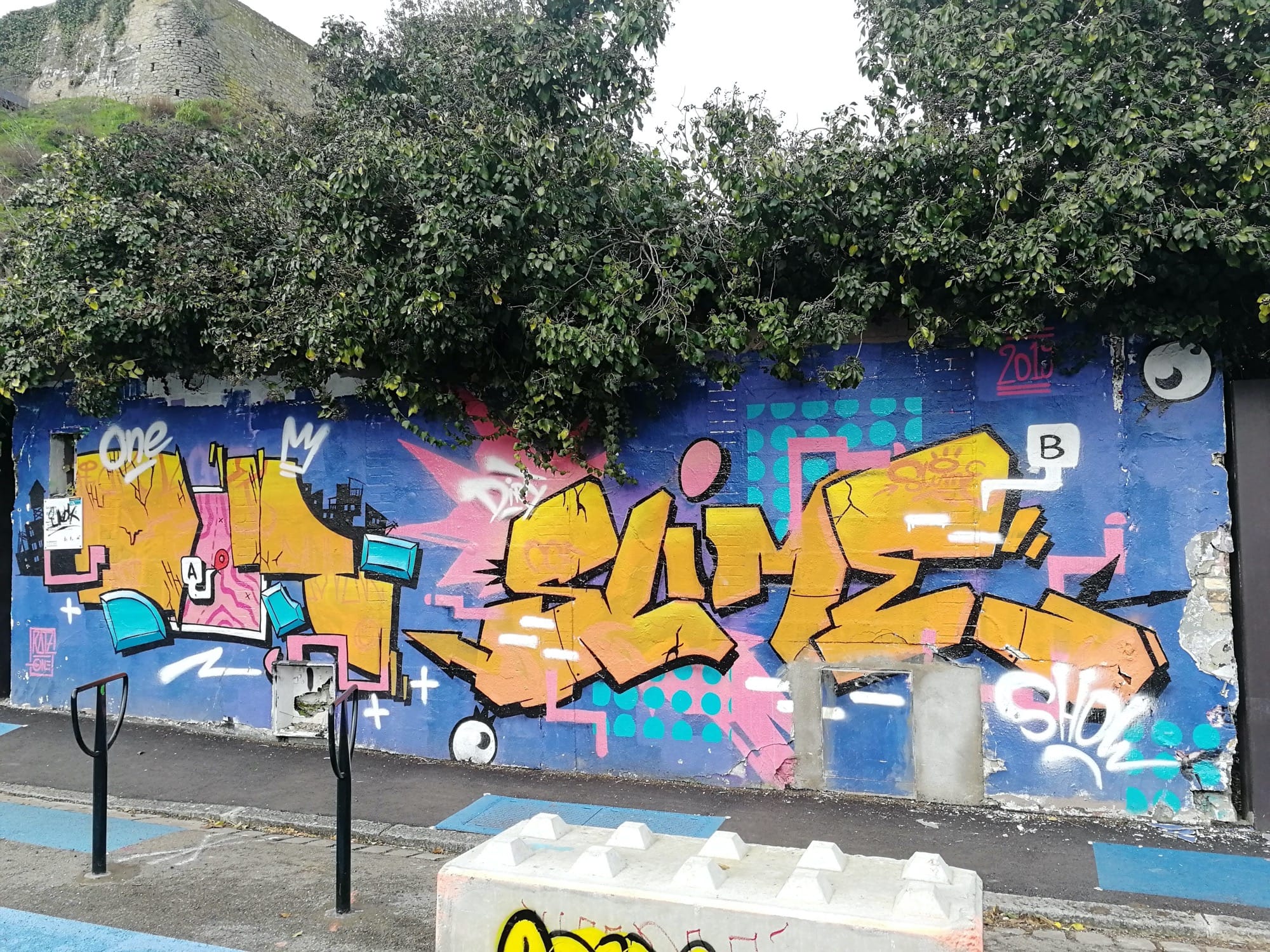 Graffiti 4029  capturé par Rabot à Nantes France