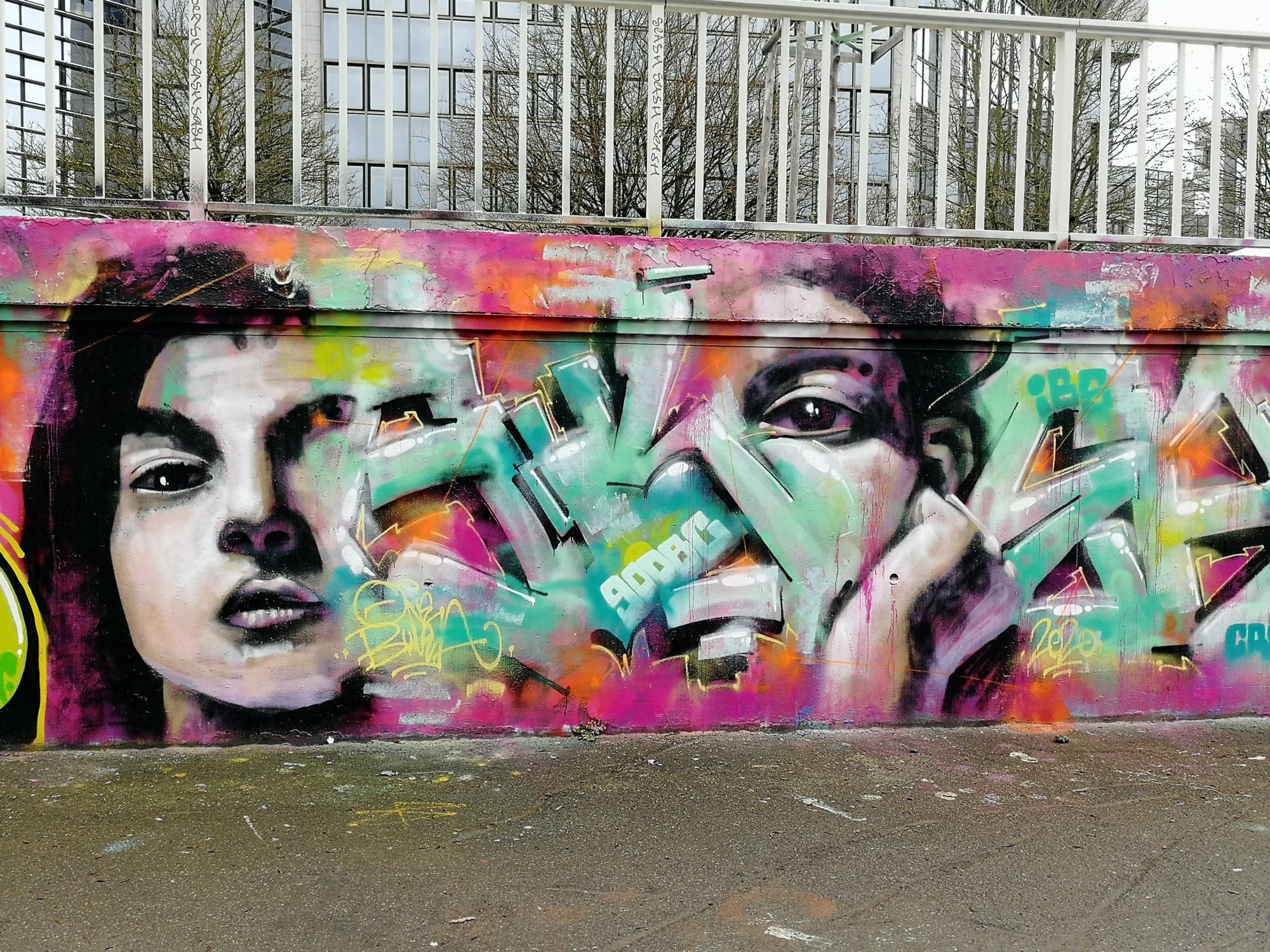 Graffiti 4037  capturé par Rabot à Nantes France