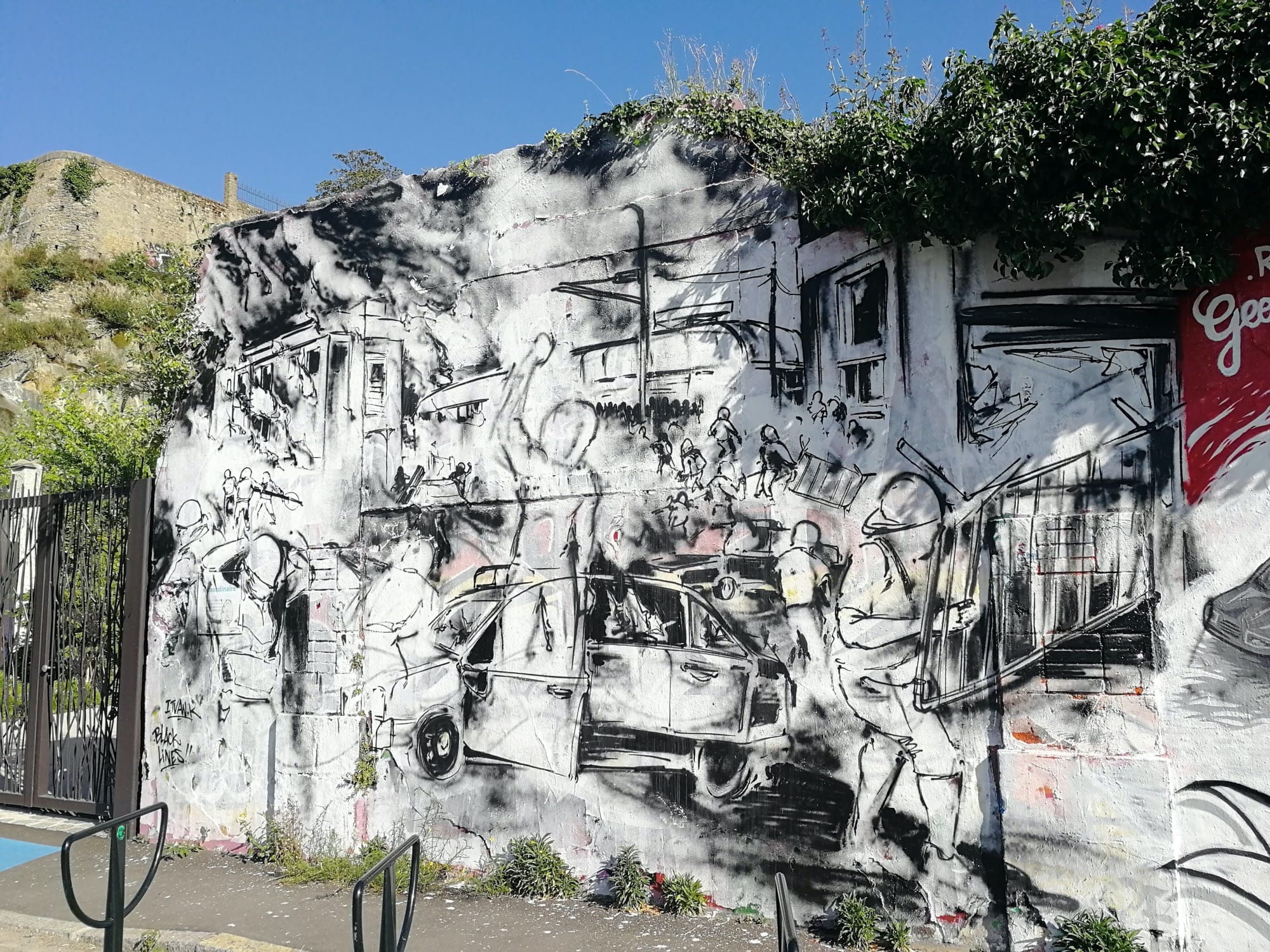 Graffiti 4206  capturé par Rabot à Nantes France