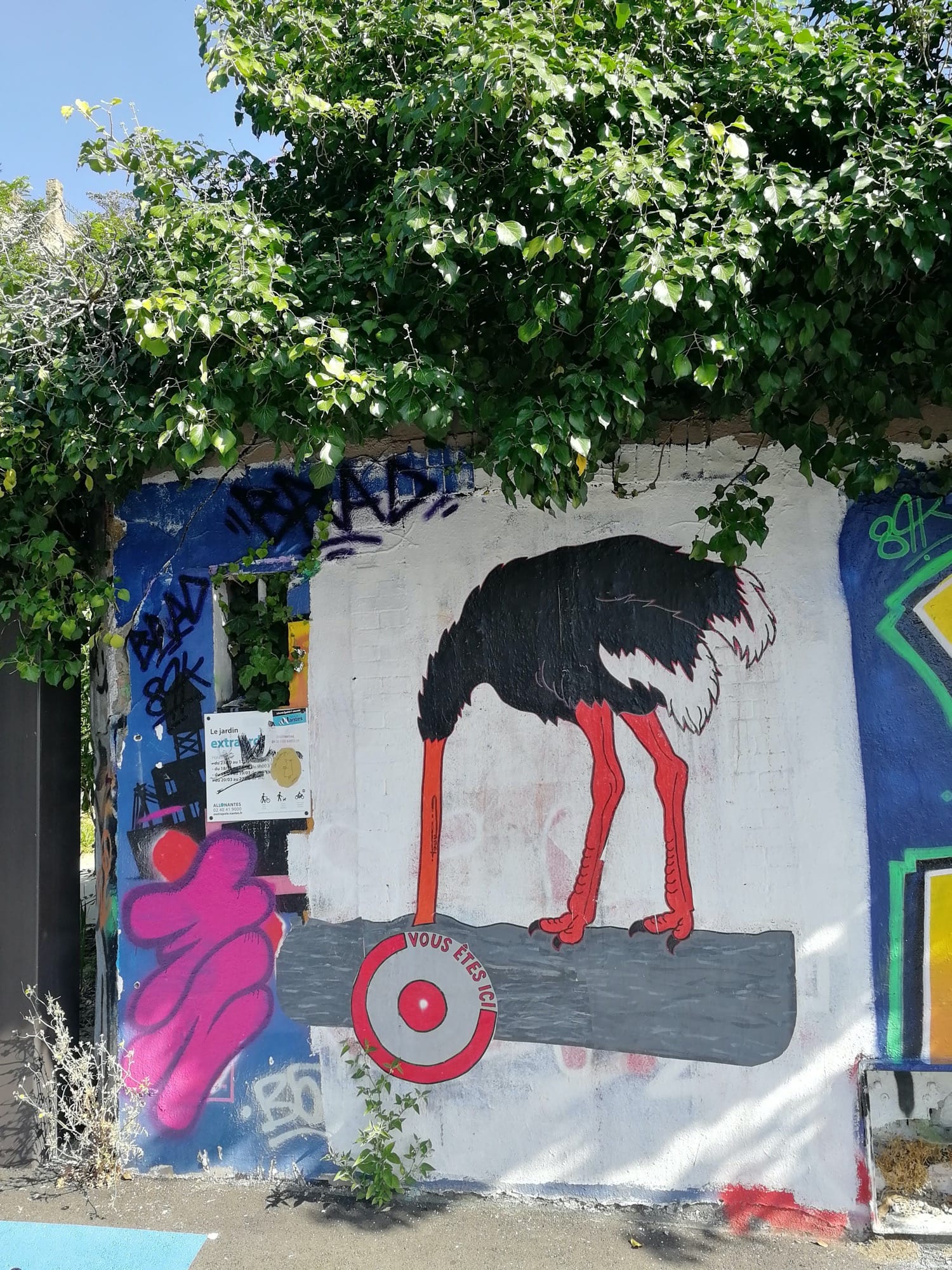 Graffiti 4207  capturé par Rabot à Nantes France