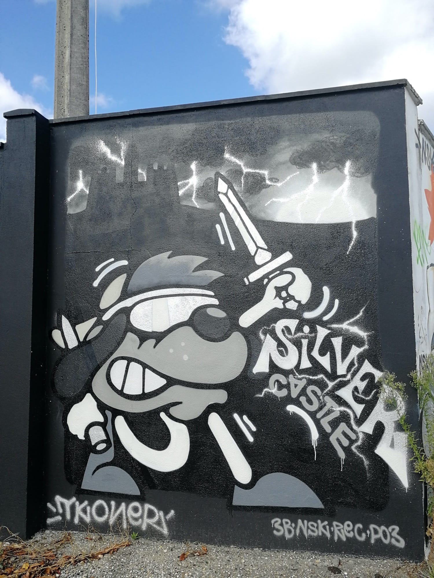 Graffiti 4275  capturé par Rabot à Pessac France