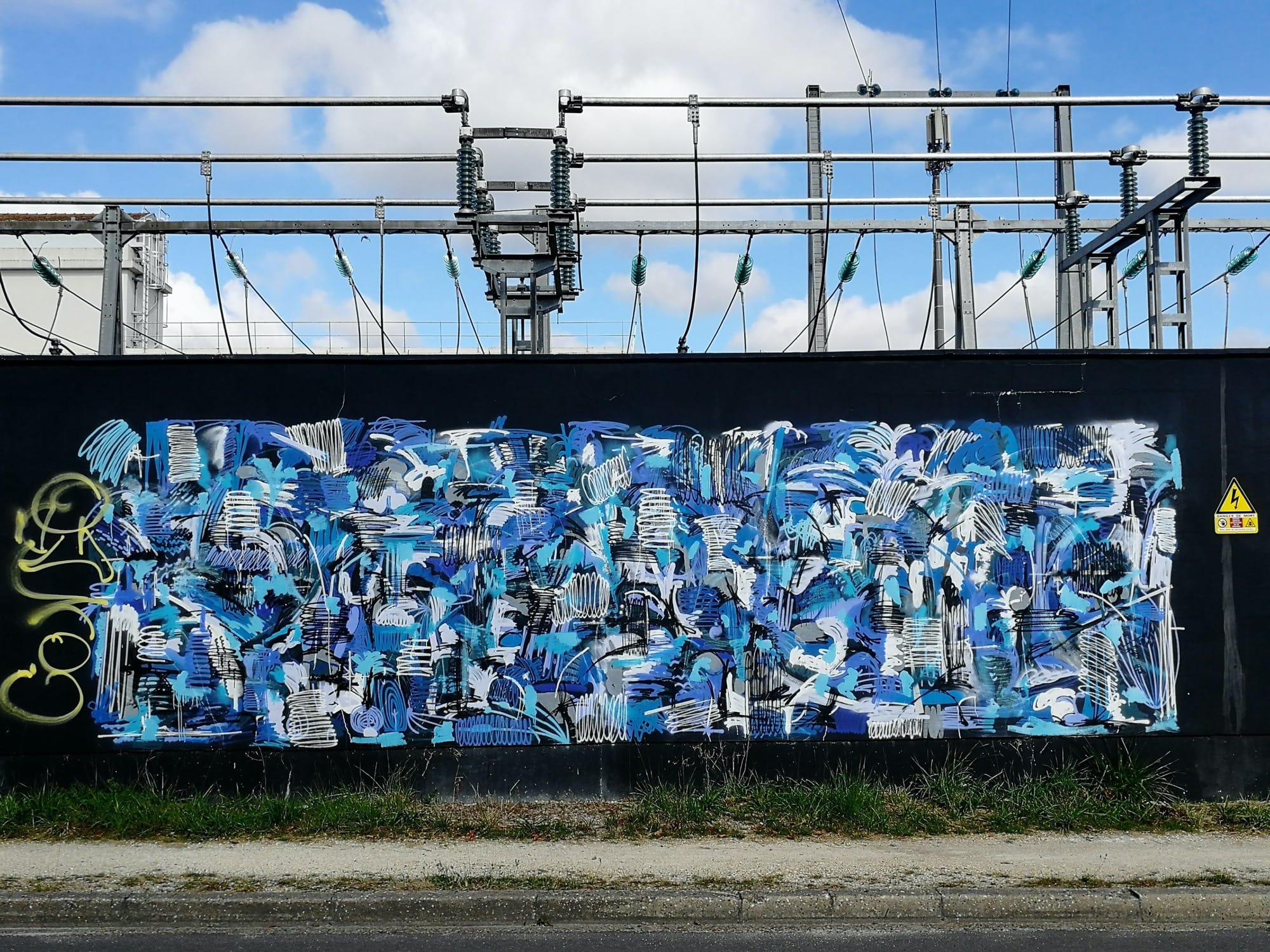 Graffiti 4285  capturé par Rabot à Pessac France