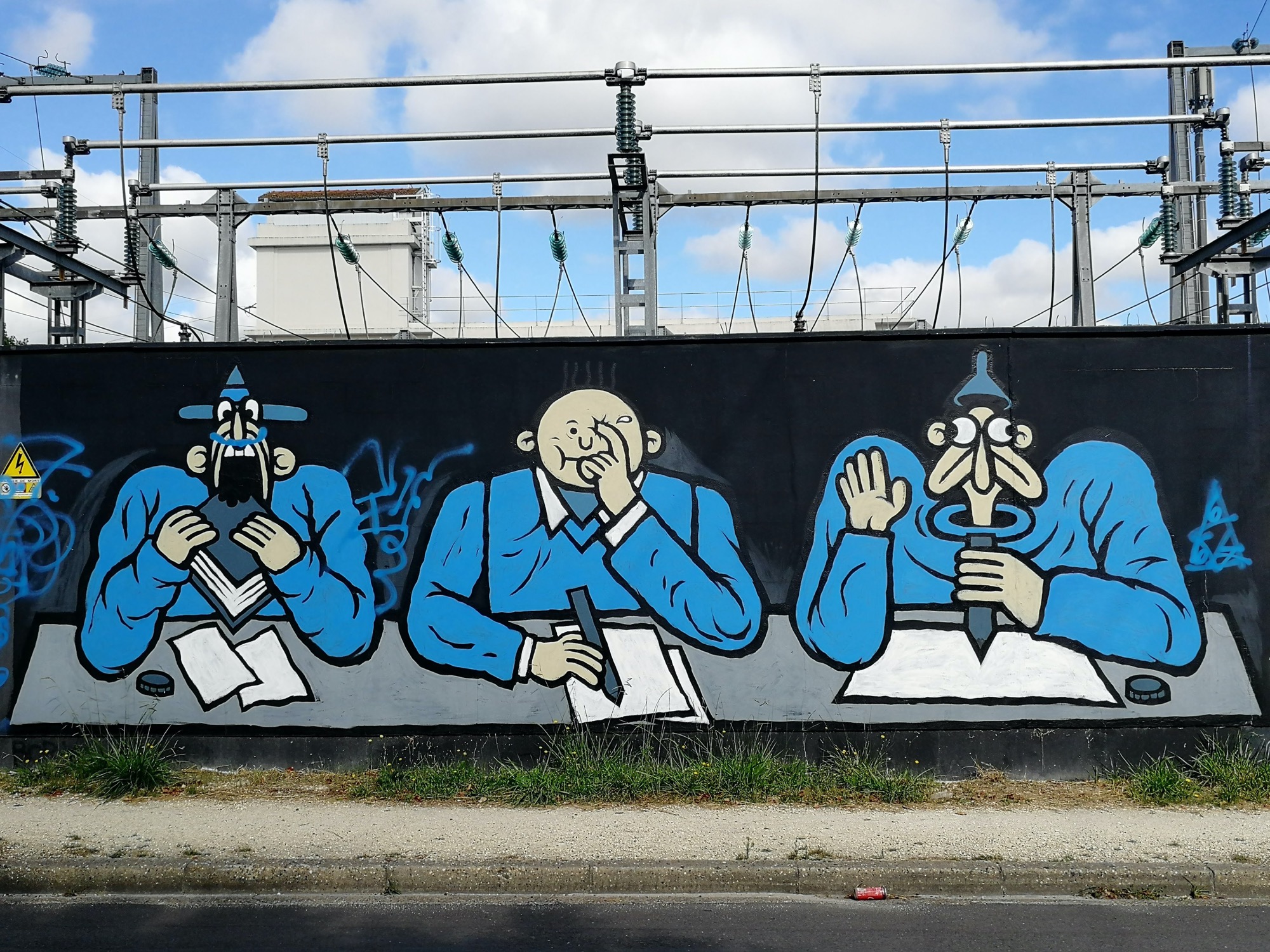 Graffiti 4286  capturé par Rabot à Pessac France