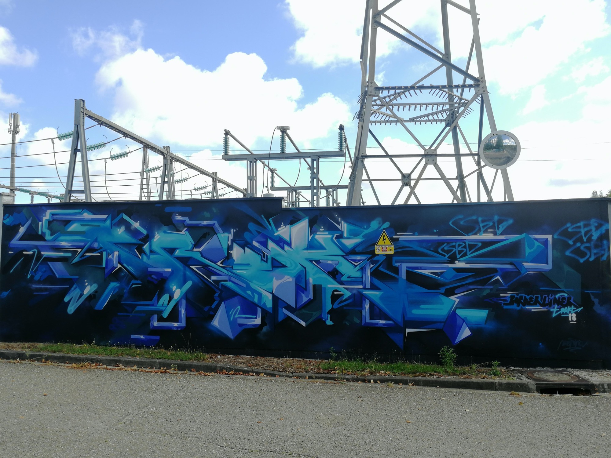 Graffiti 4290  capturé par Rabot à Pessac France
