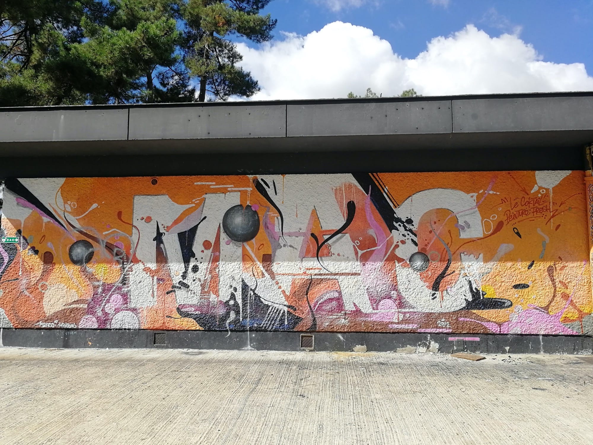 Graffiti 4305  capturé par Rabot à Pessac France