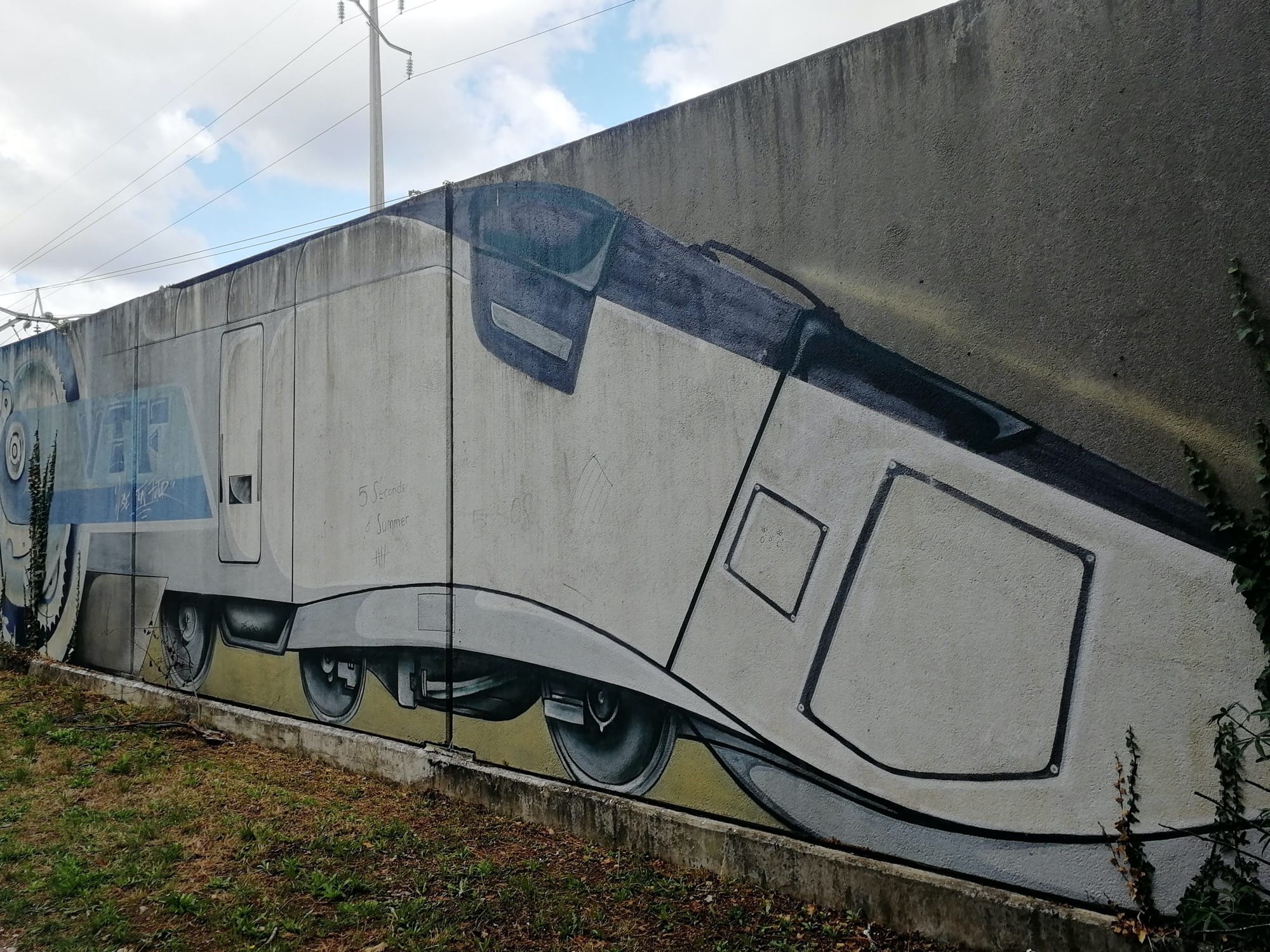 Graffiti 4318  capturé par Rabot à Pessac France