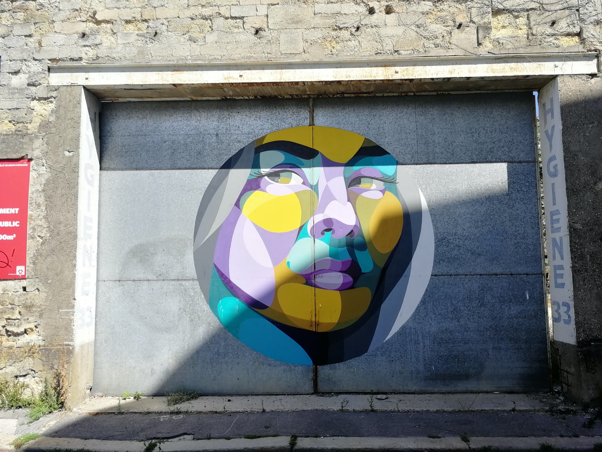 Graffiti 4322  de Alber capturé par Rabot à Bordeaux France