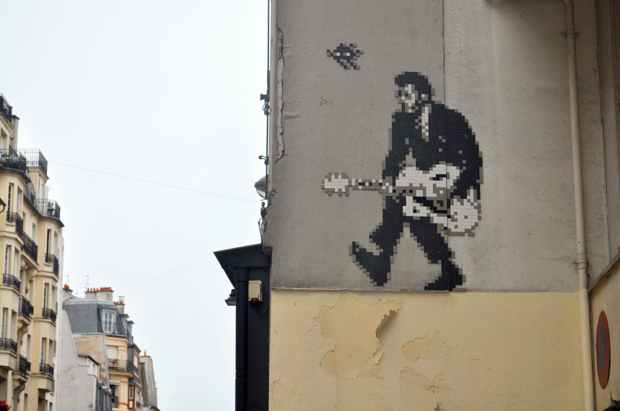 Mosaic 4504 Chuck Berry by the artist Invader captured by elettrotajik in Paris France