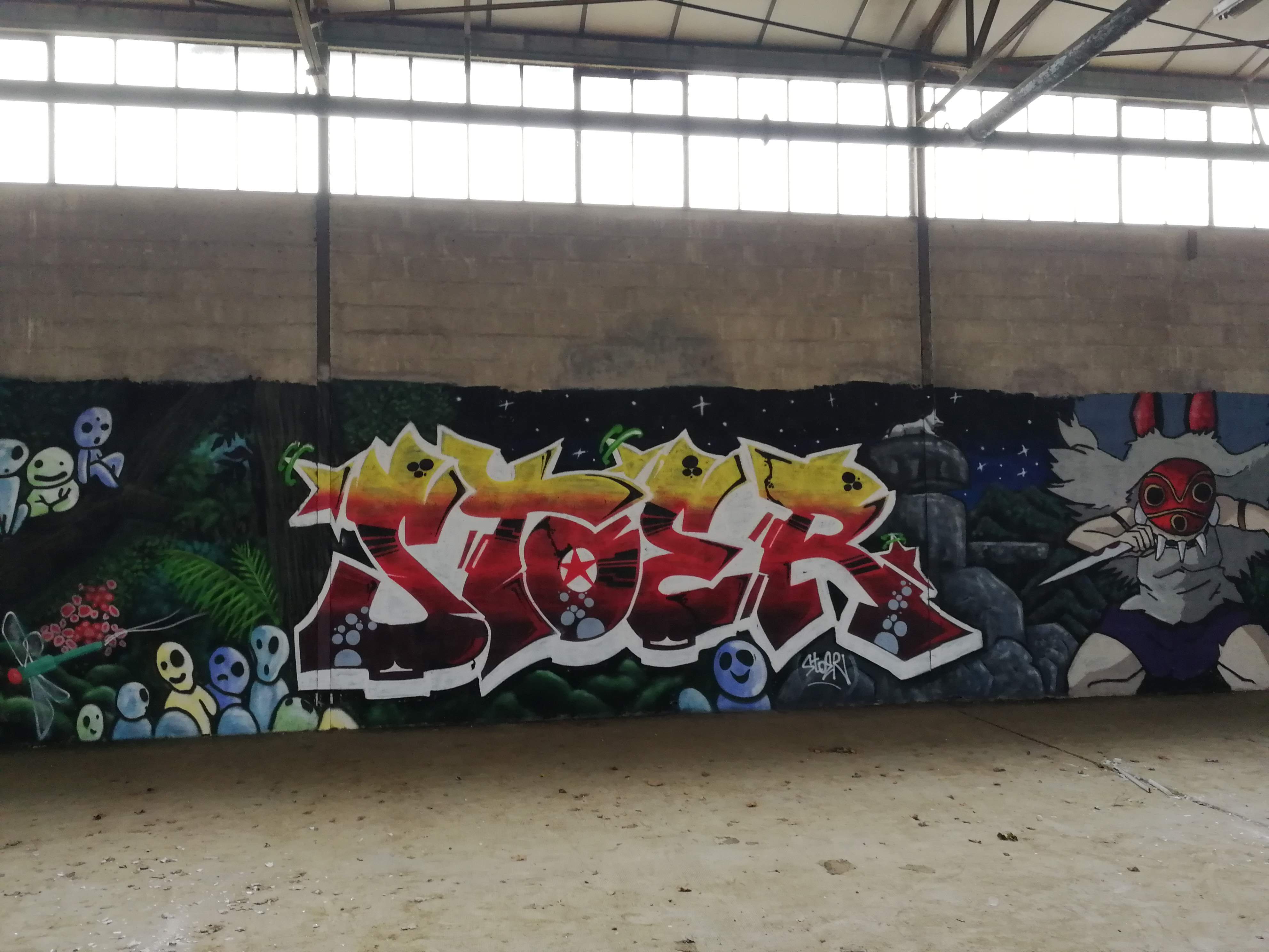 Graffiti 4623  capturé par Rabot à Issé France