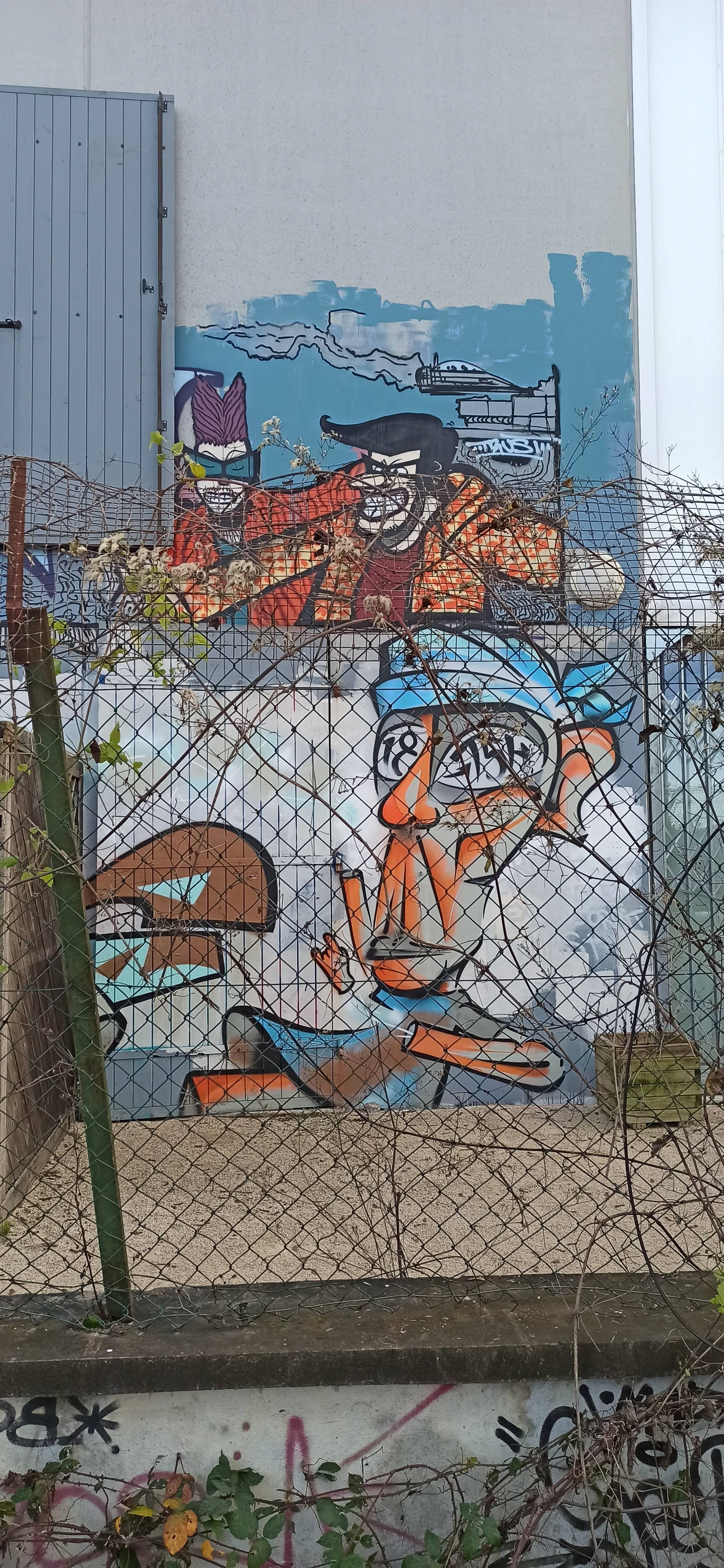 Graffiti 4711  capturé par Rabot à Dijon France