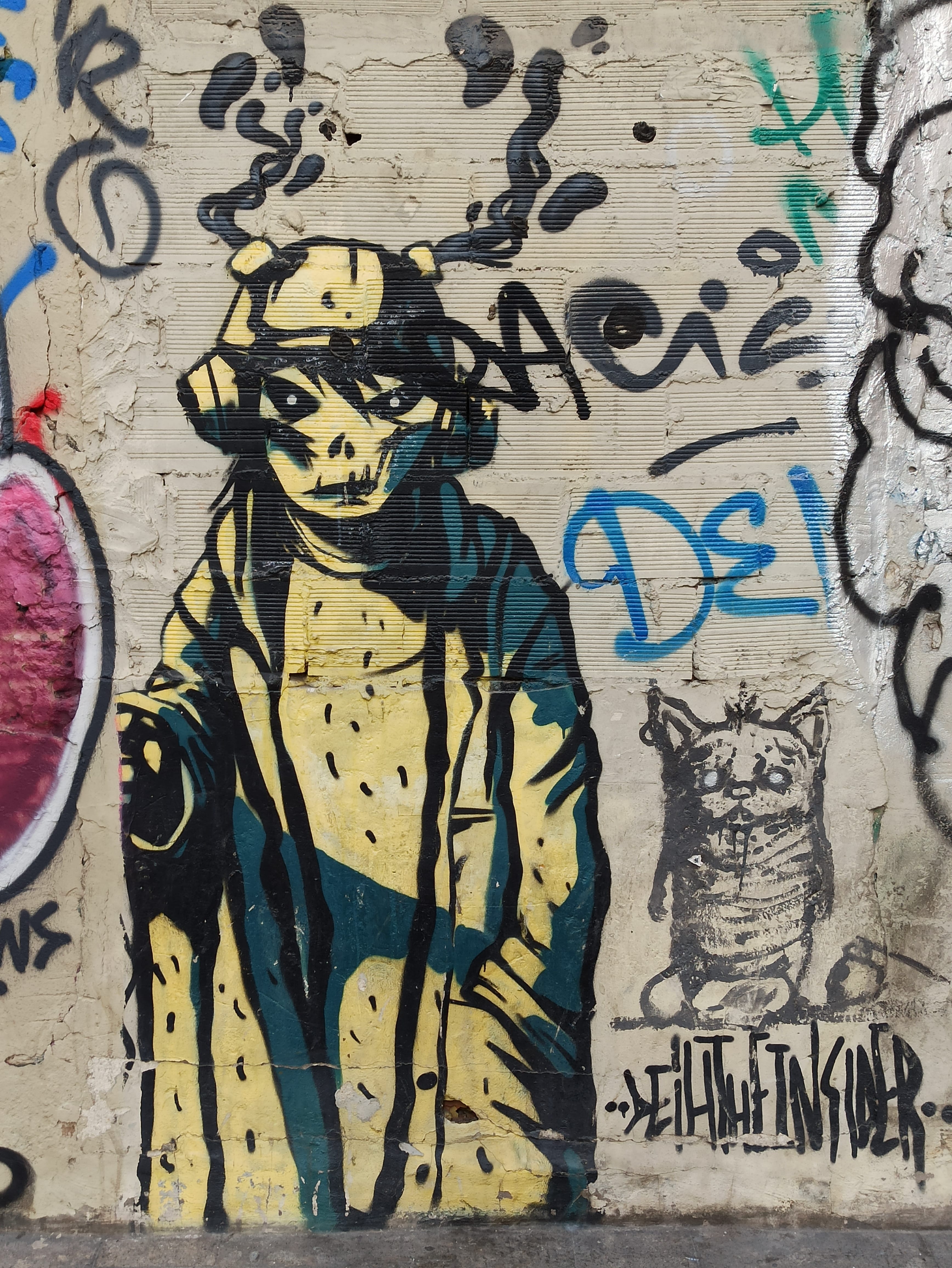 Graffiti 4805  de Deih xlf capturé par elettrotajik à València Spain