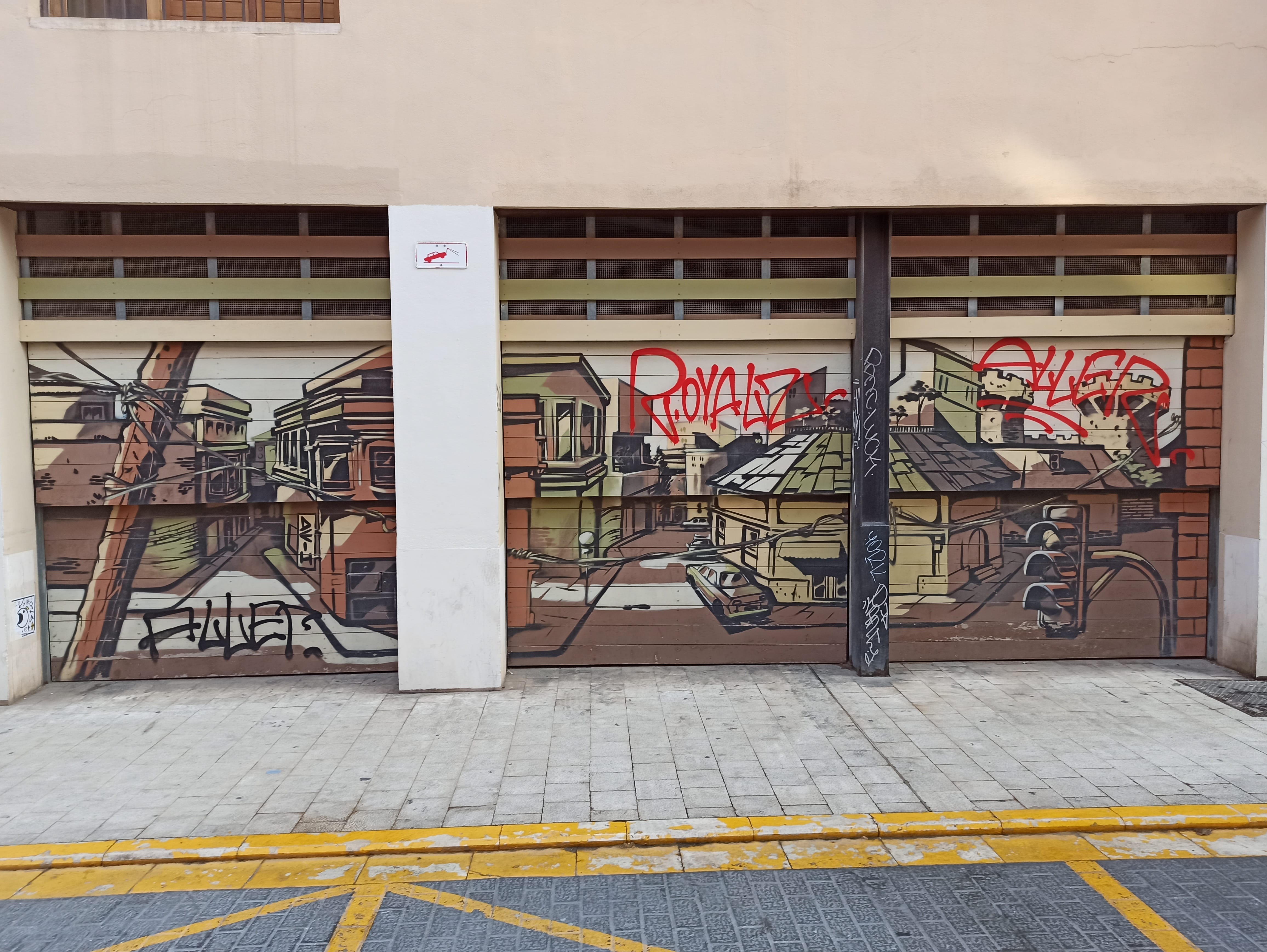 Graffiti 4806  by the artist Deih xlf captured by elettrotajik in València Spain