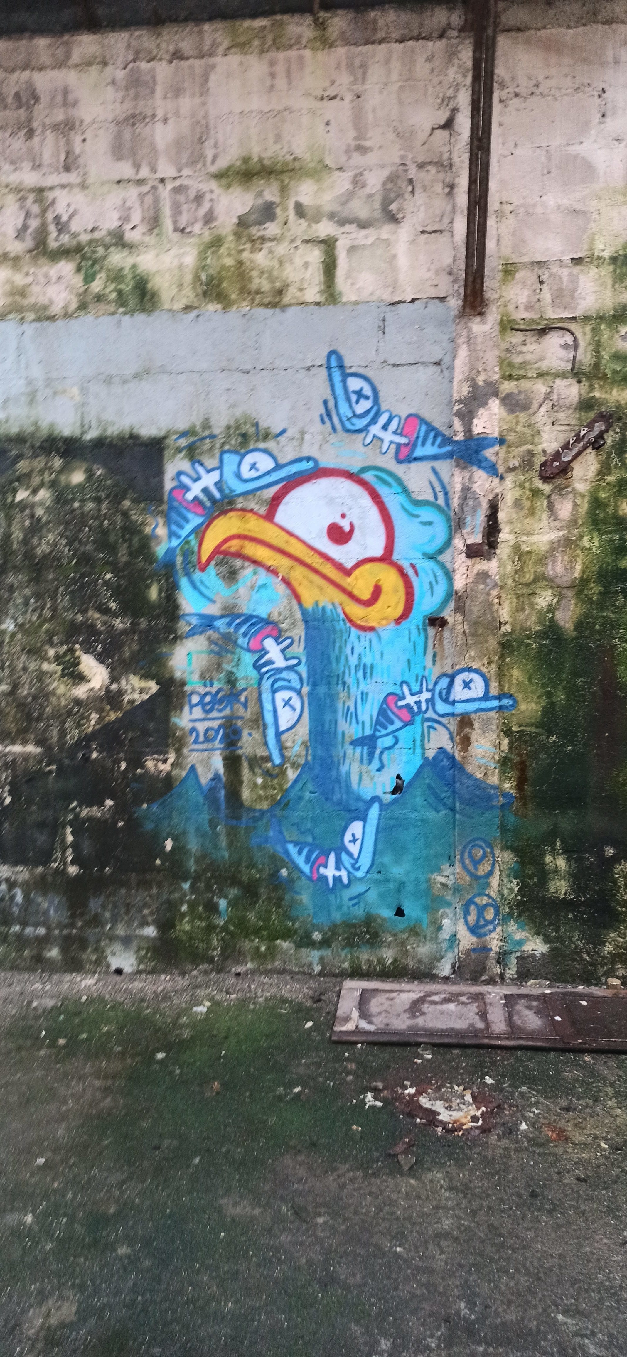 Graffiti 4833  capturé par Rabot à Lorient France