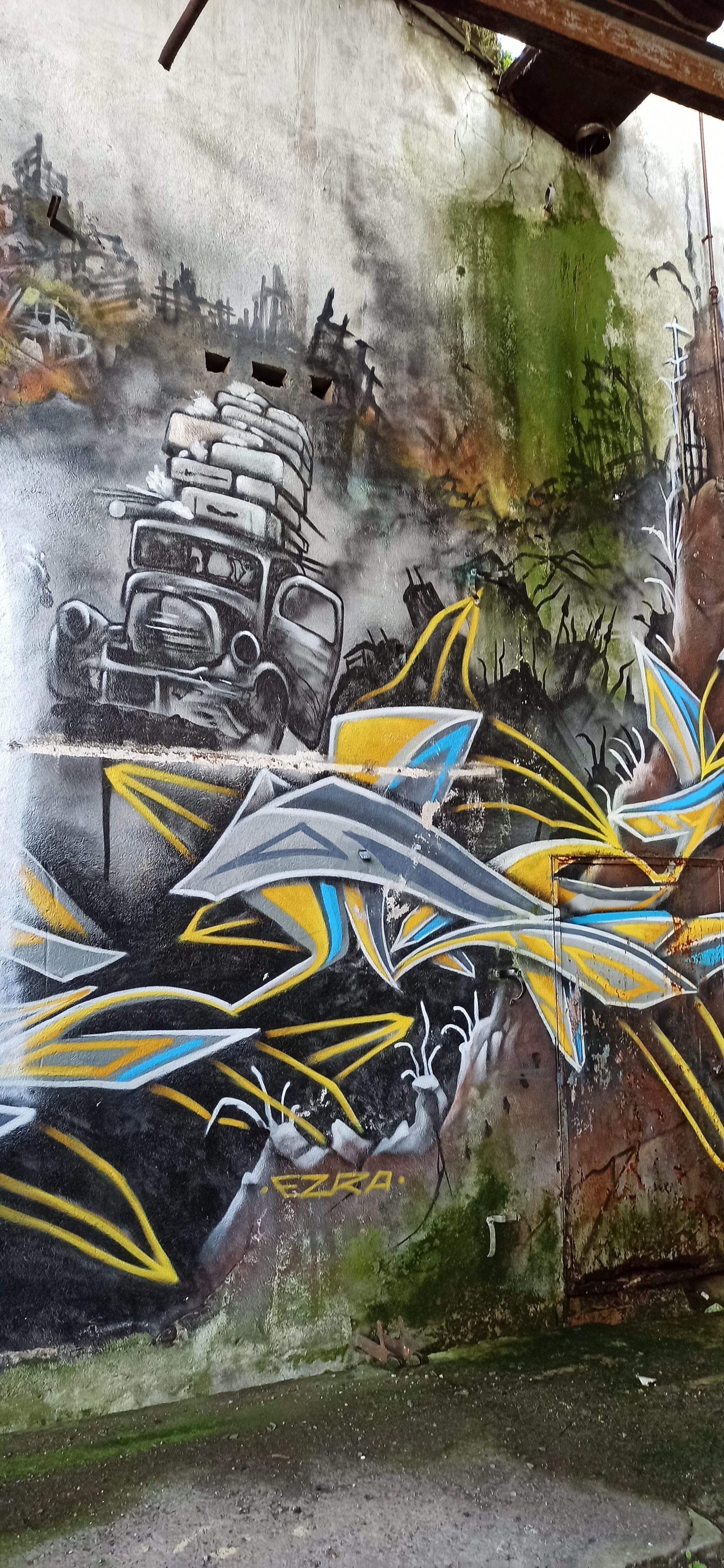 Graffiti 4894  capturé par Rabot à Lorient France