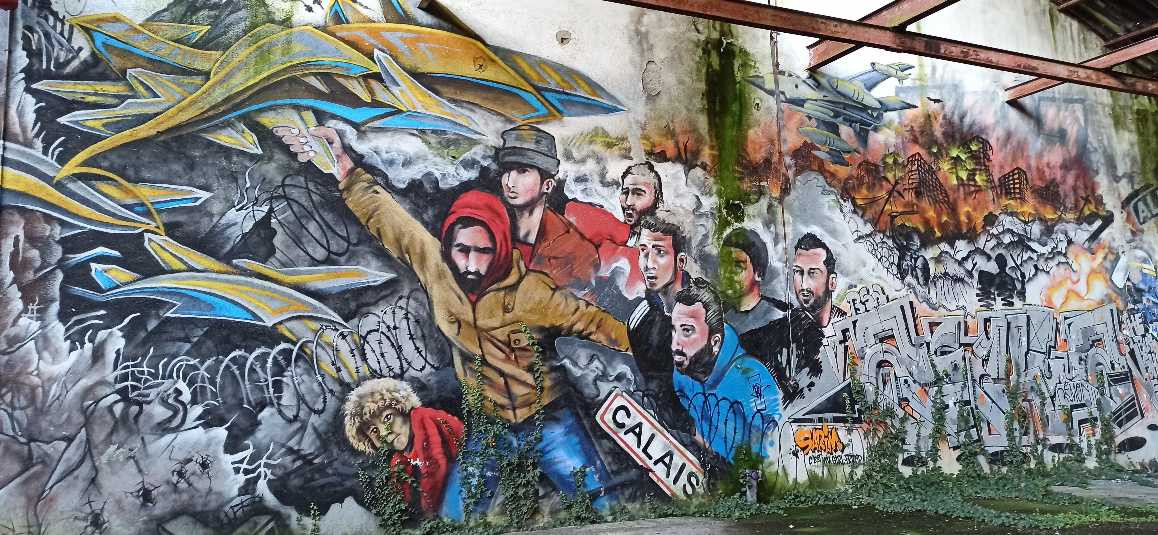 Graffiti 4895  capturé par Rabot à Lorient France