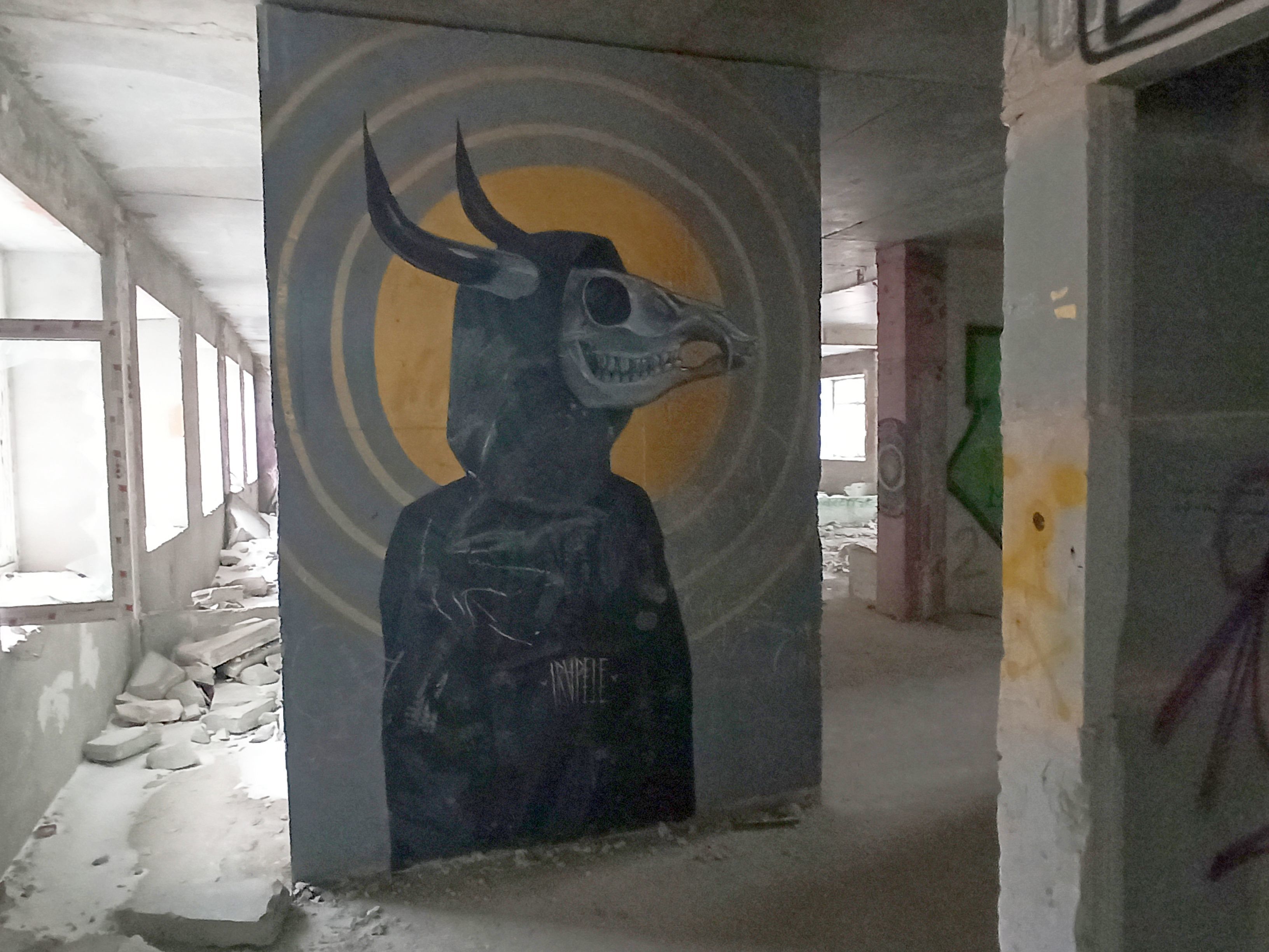 Graffiti 4956  de Ira Pele capturé par elettrotajik à Mytishchi Russia