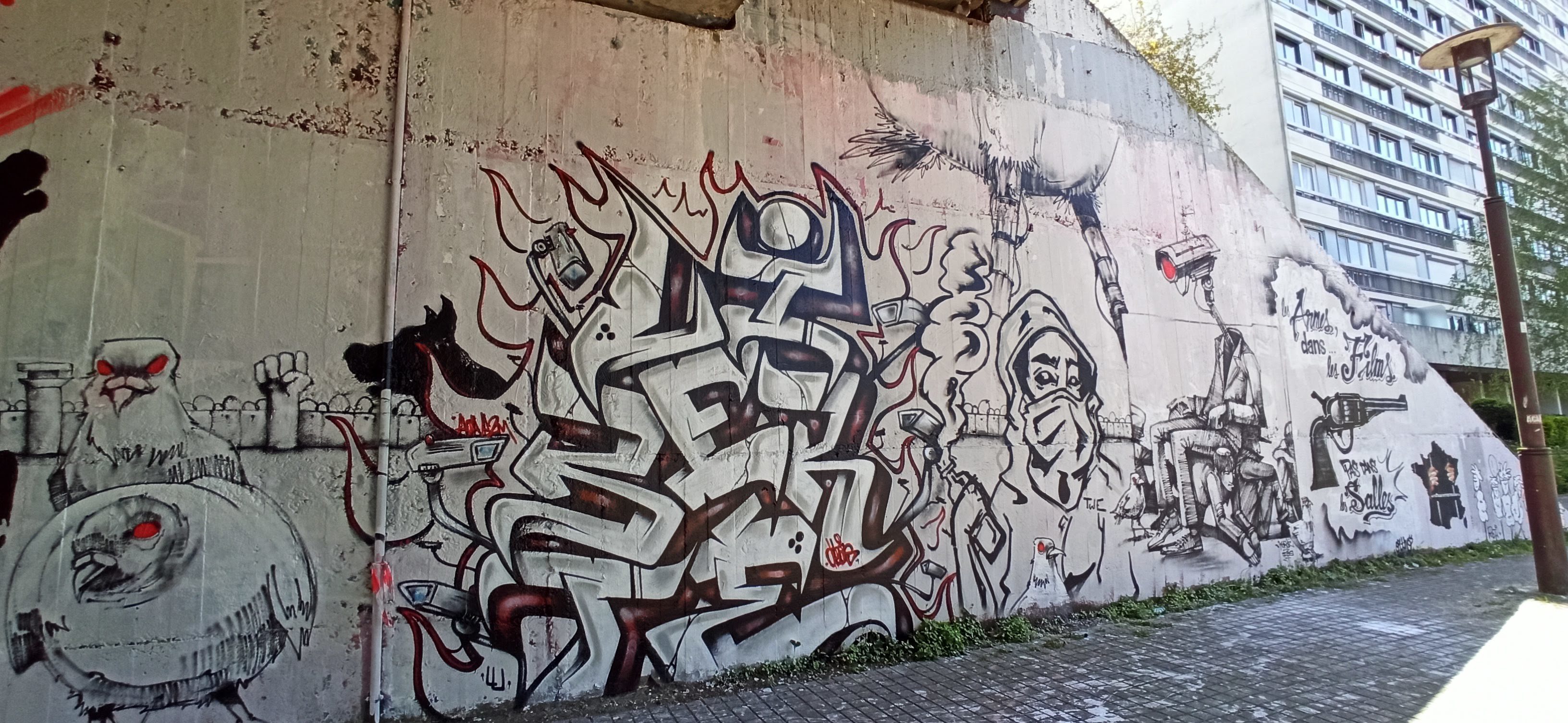 Graffiti 5044  capturé par Rabot à Nantes France