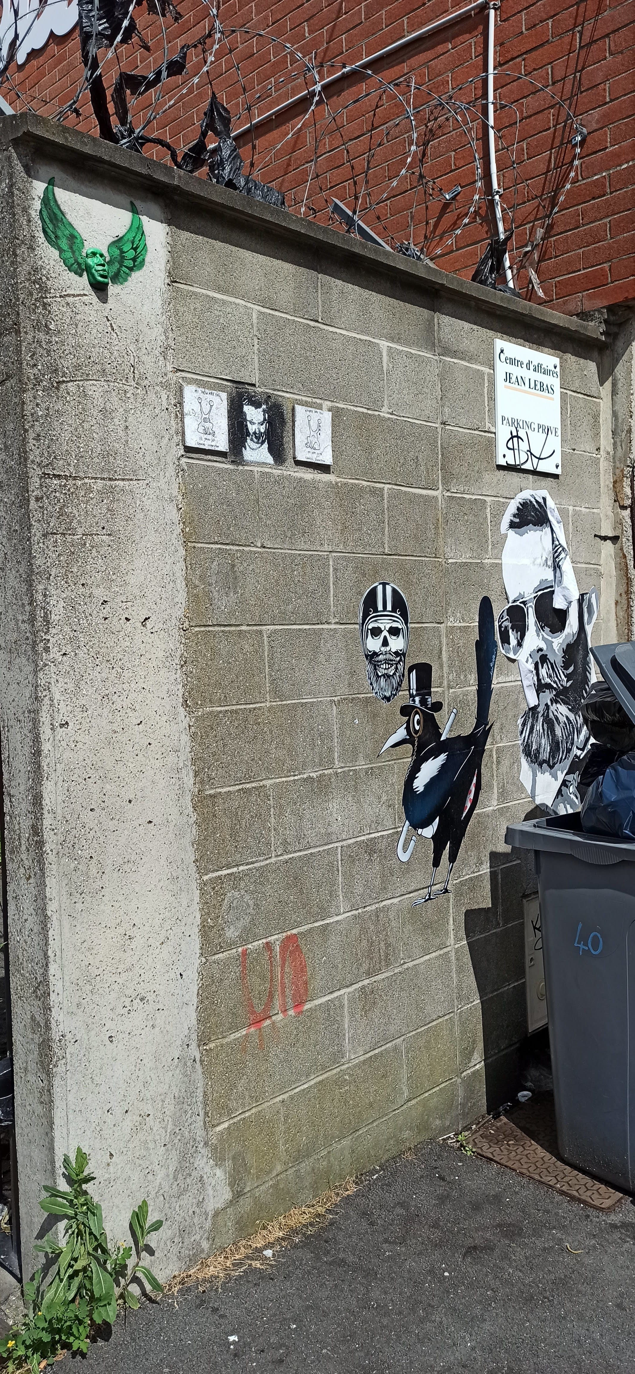 Graffiti 5123  capturé par Rabot à Roubaix France