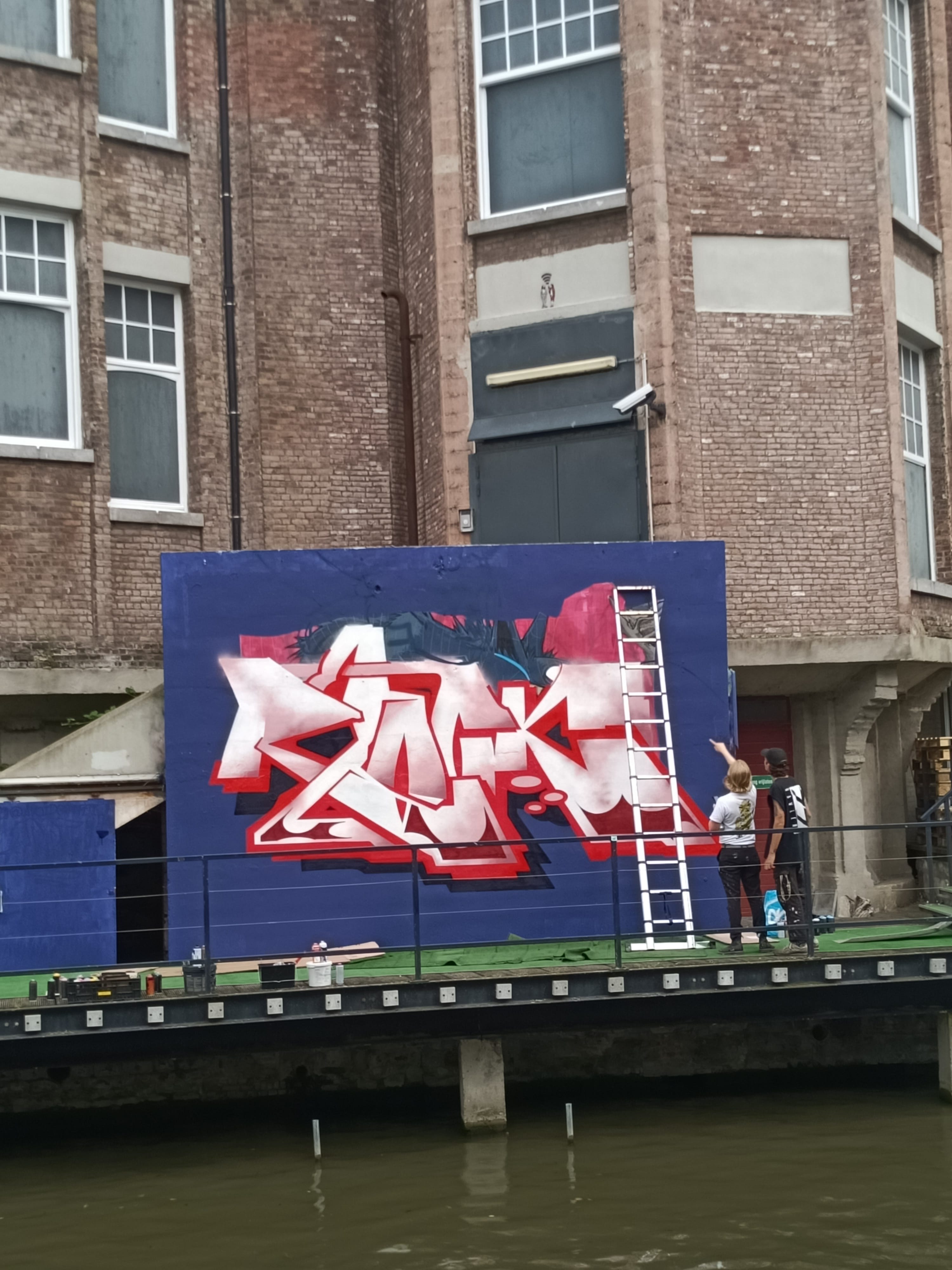 Graffiti 5200  capturé par Rabot à Gent Belgium