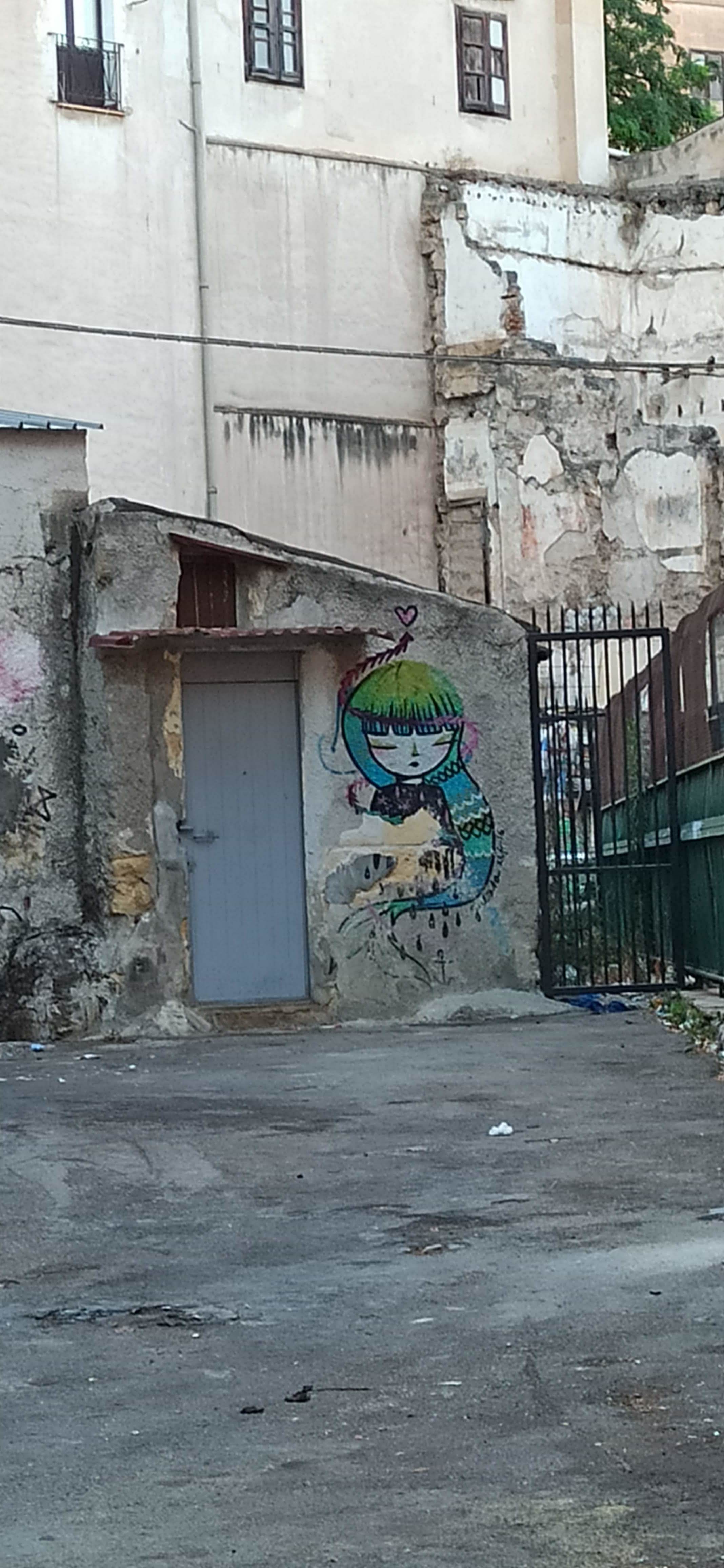 Graffiti 5220  de Julieta xlf capturé par Rabot à Palermo Italy