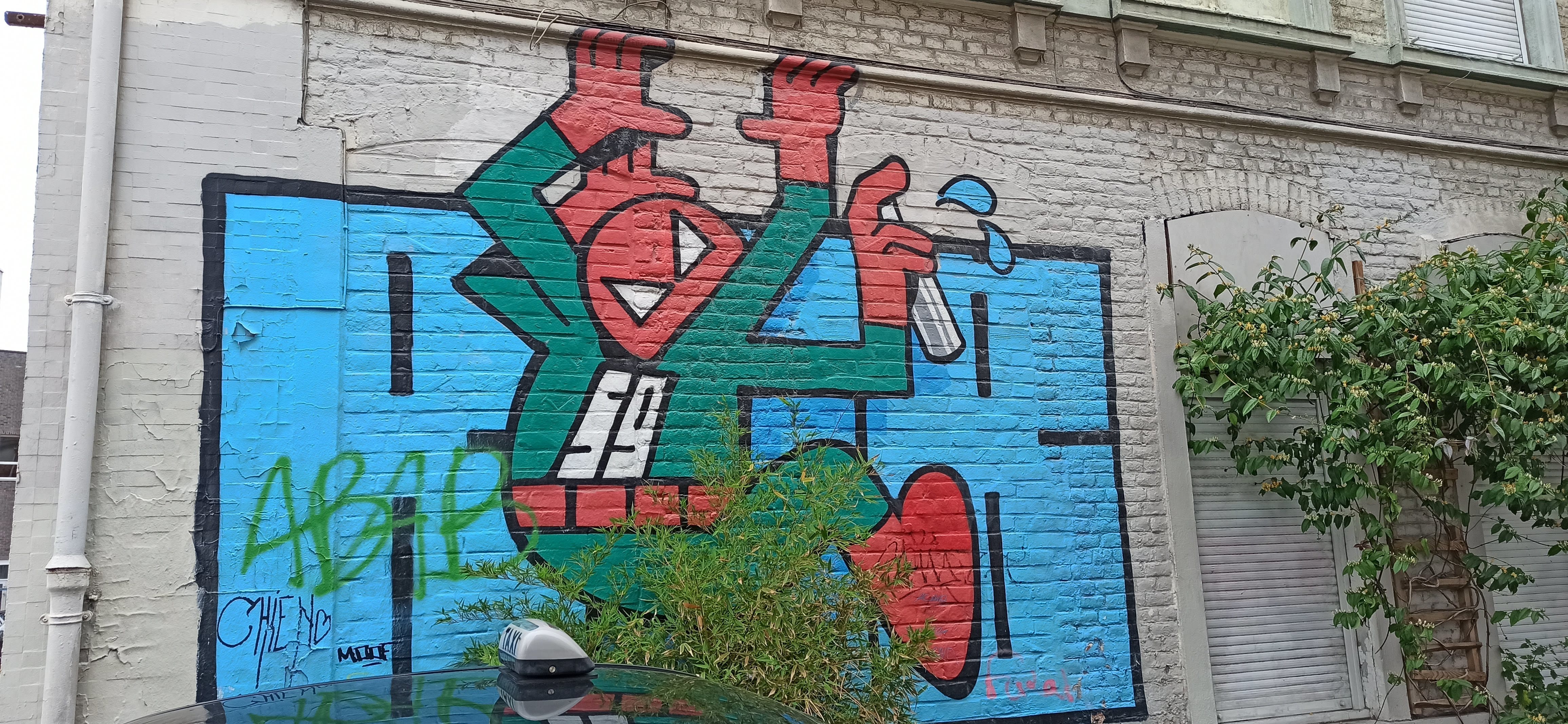 Graffiti 5250 Spiderman 59 de Bob 59 capturé par Rabot à Lille France