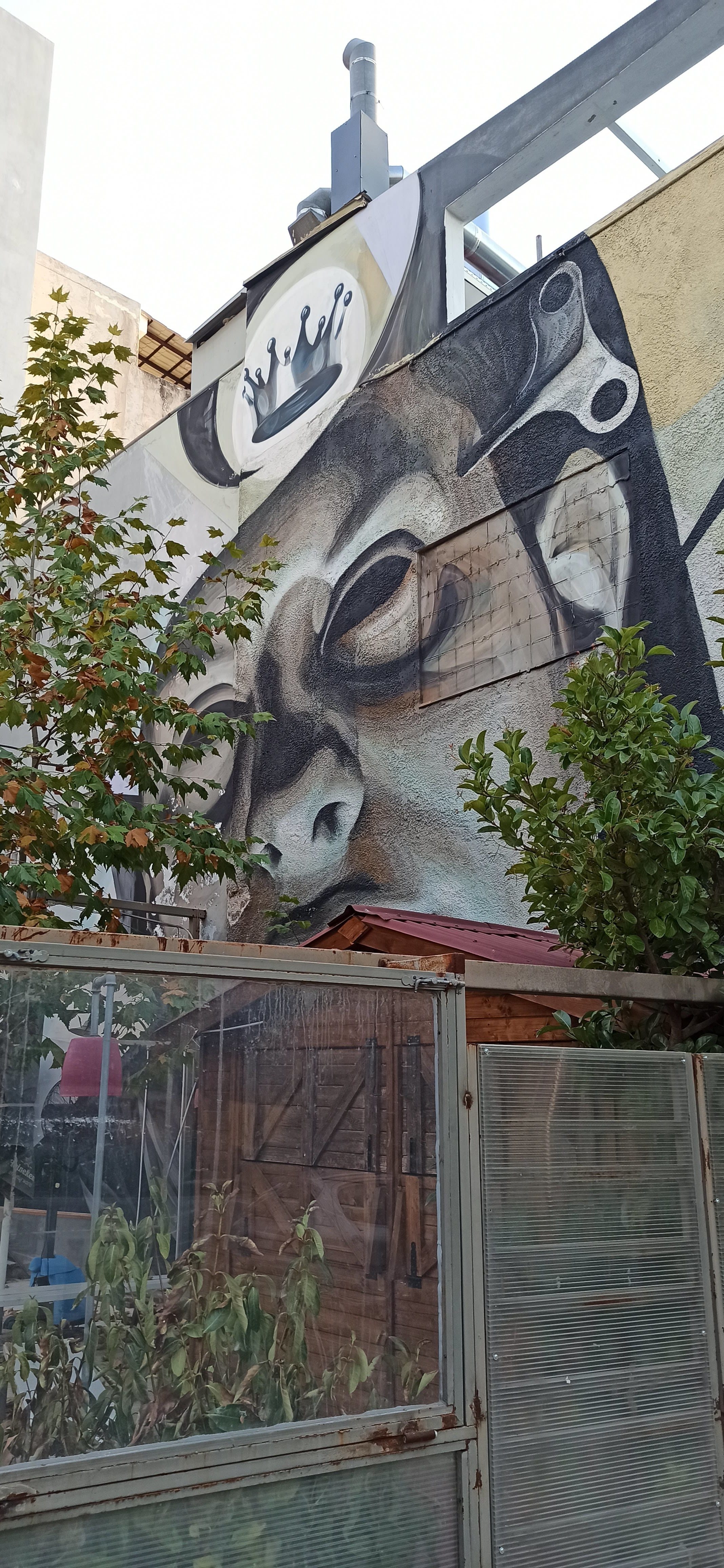 Graffiti 5318  capturé par Rabot à Athina Greece