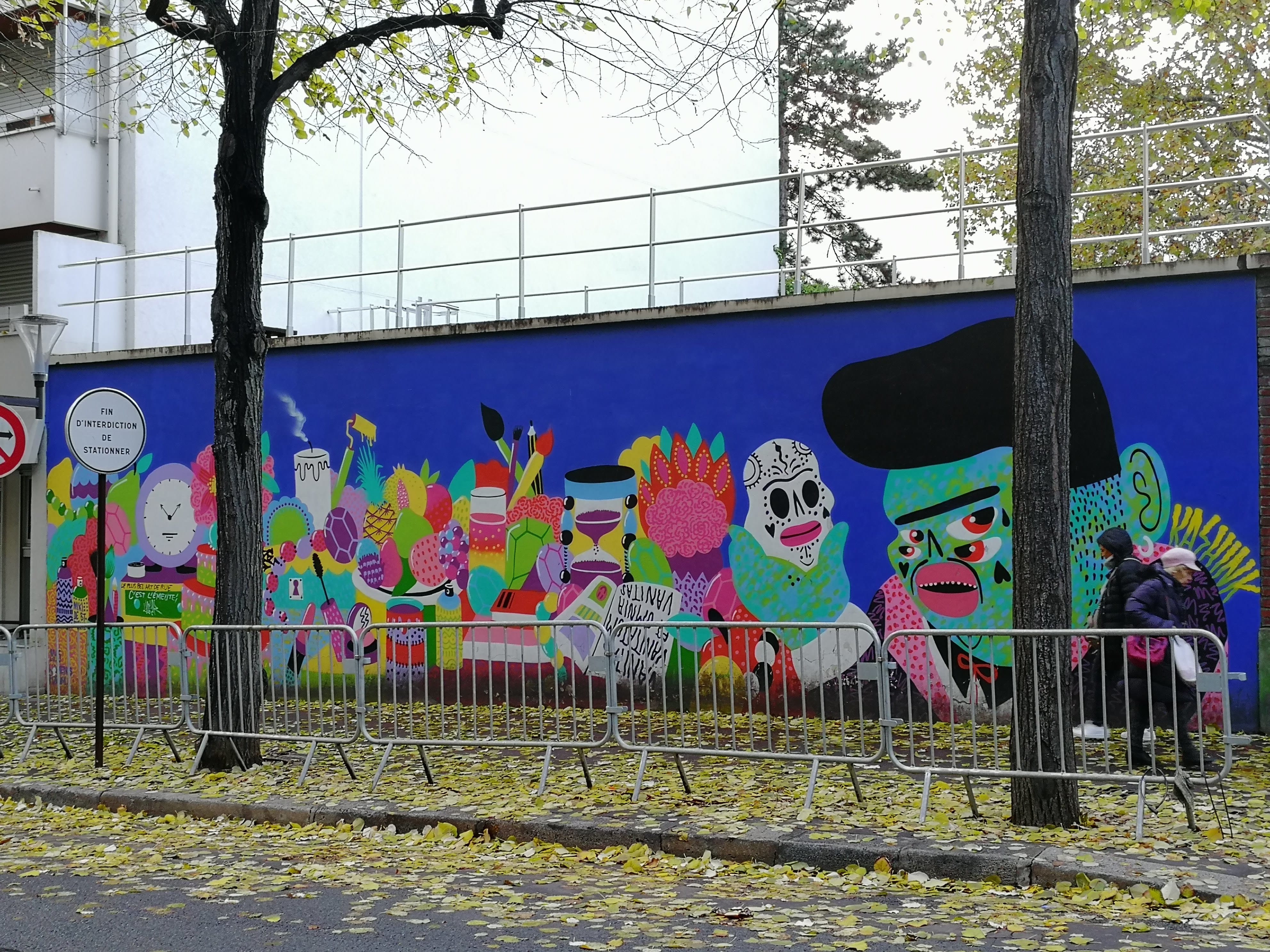Graffiti 5539  de Kashink capturé par Rabot à Paris France