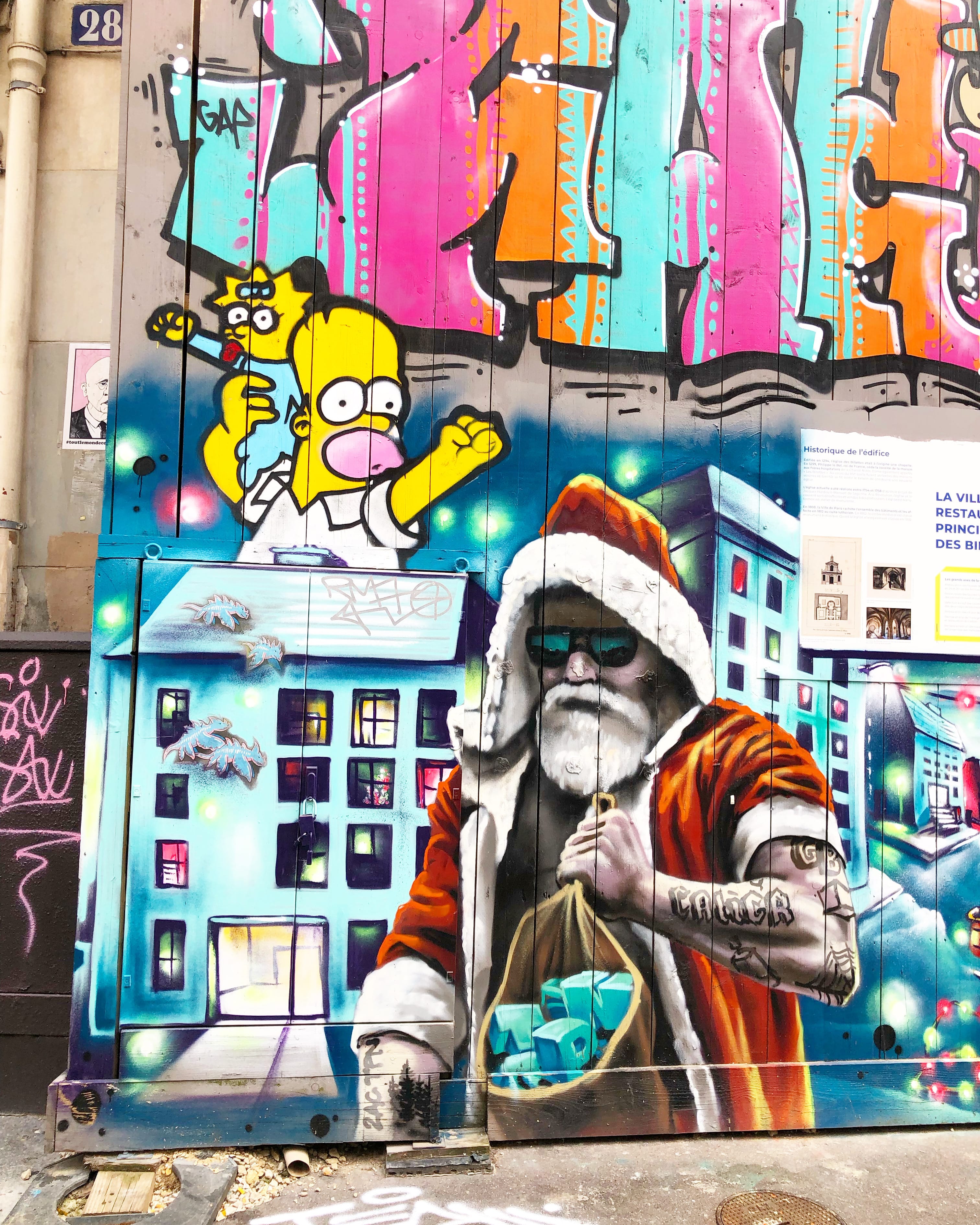 Graffiti 5587 Graff à Paris France