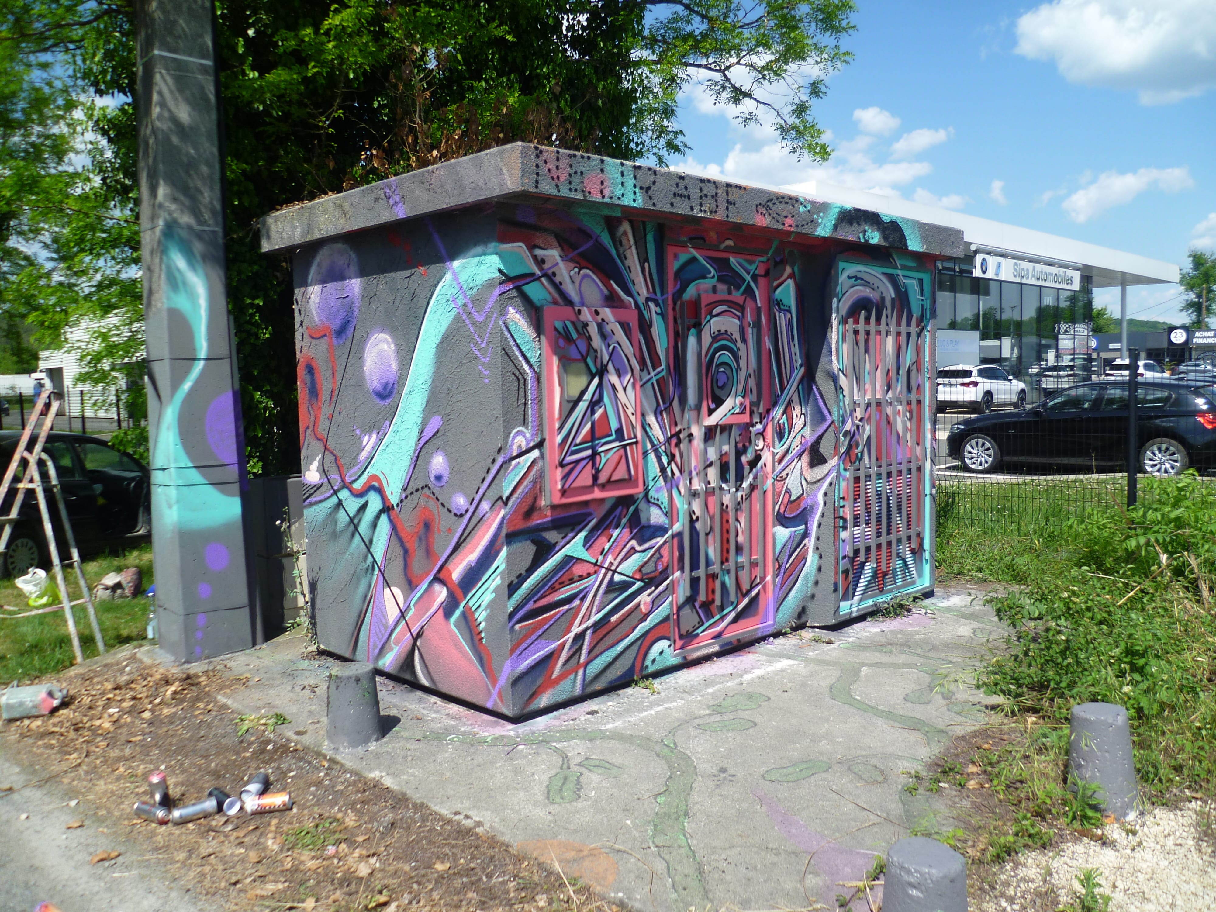 Graffiti 5649 #neurabf captured by Neur Abf in Trélissac France