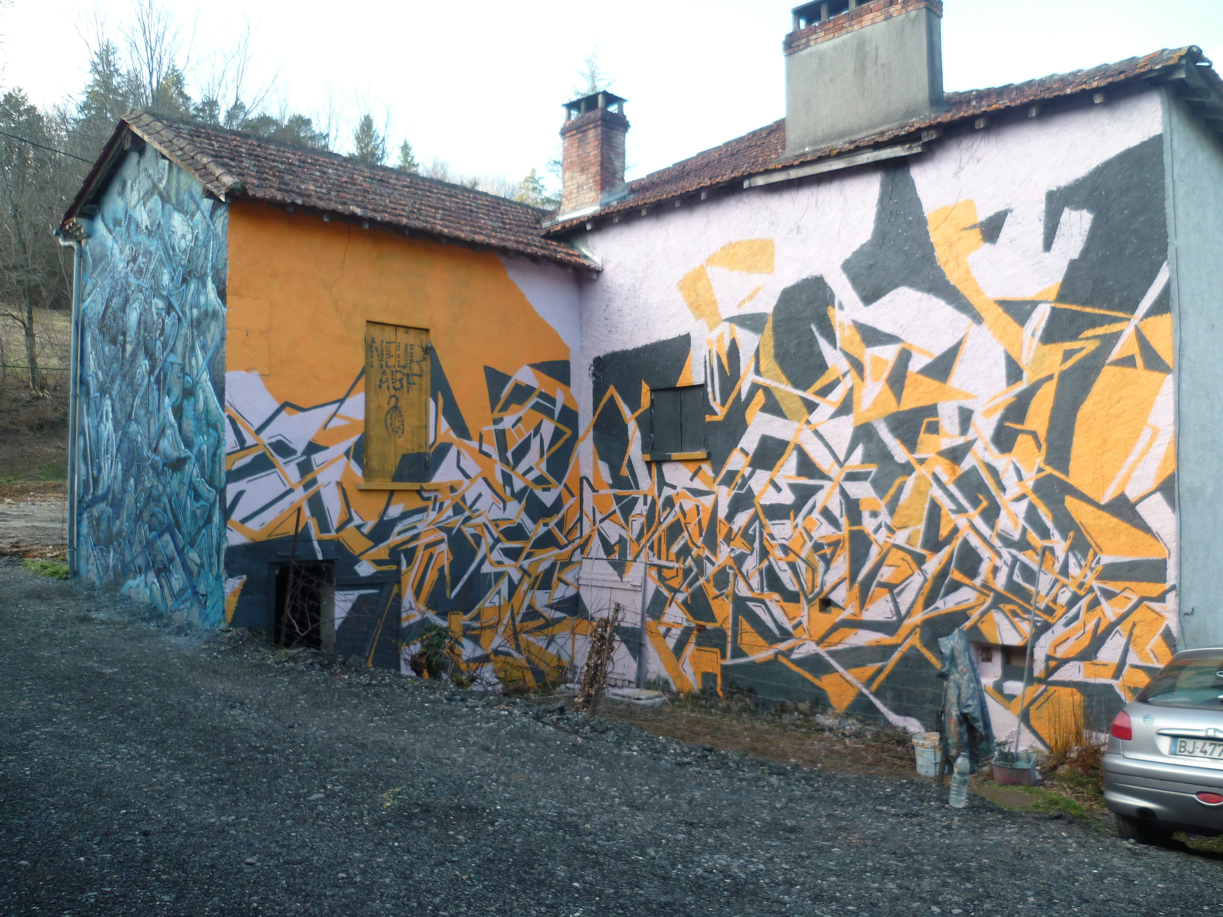 Graffiti 5652 #neurabf capturé par Neur Abf à Champcevinel France