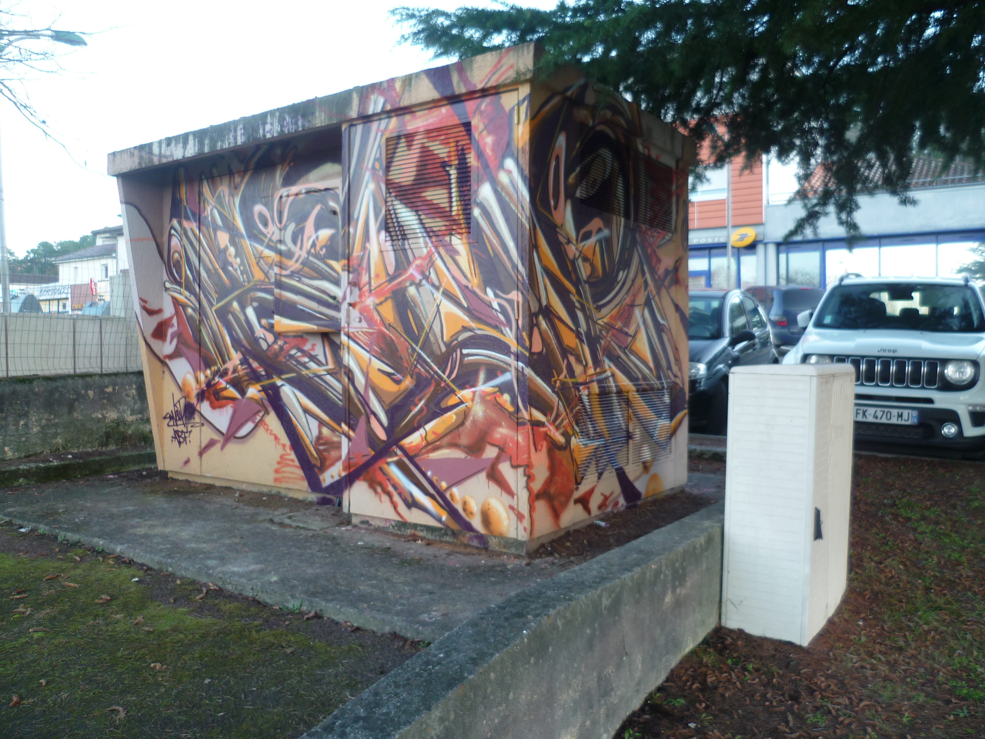 Graffiti 5653 #neurabf capturé par Neur Abf à Marsac-sur-l'Isle France