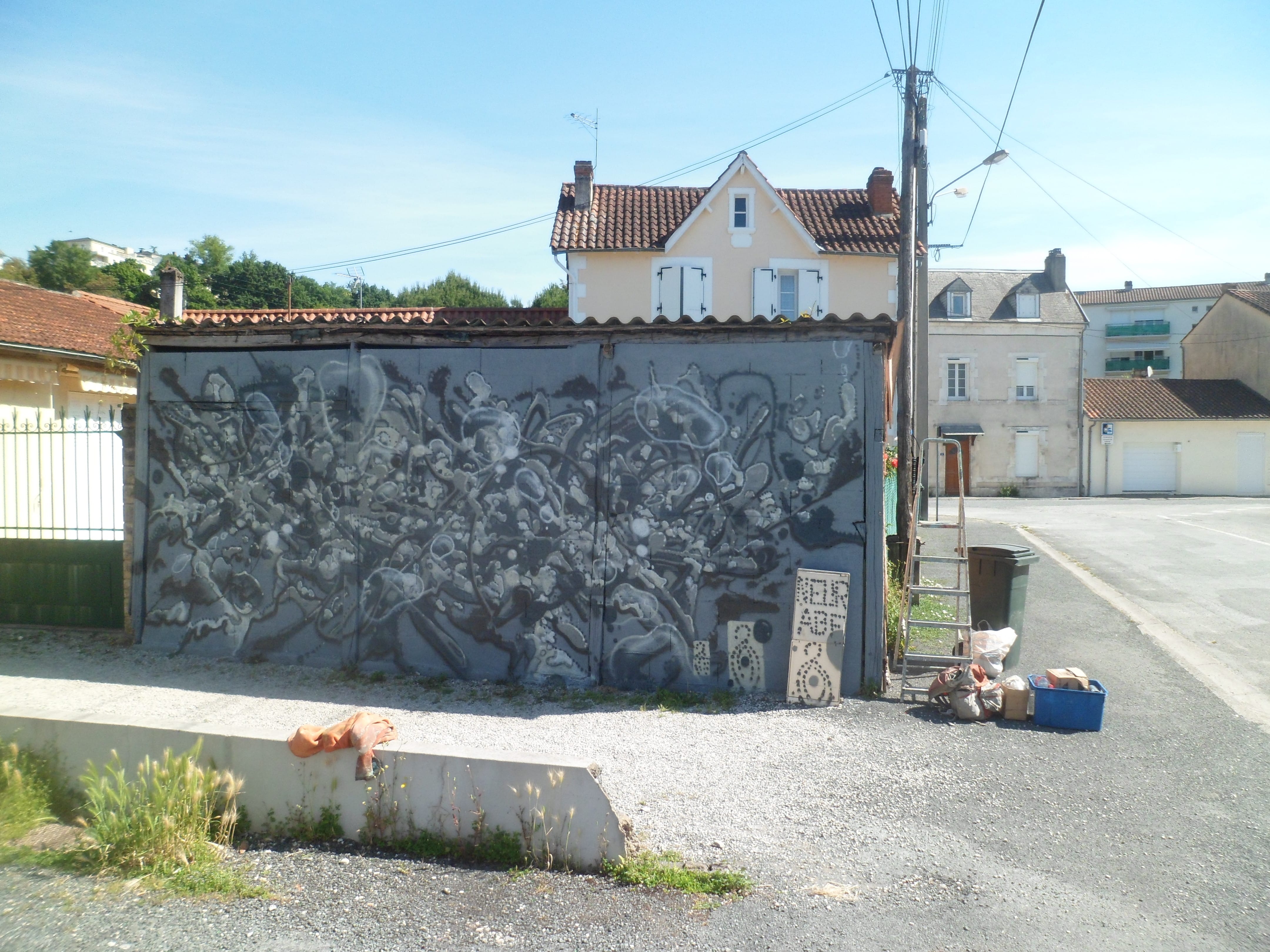 Graffiti 5661 #neurabf capturé par Neur Abf à Périgueux France