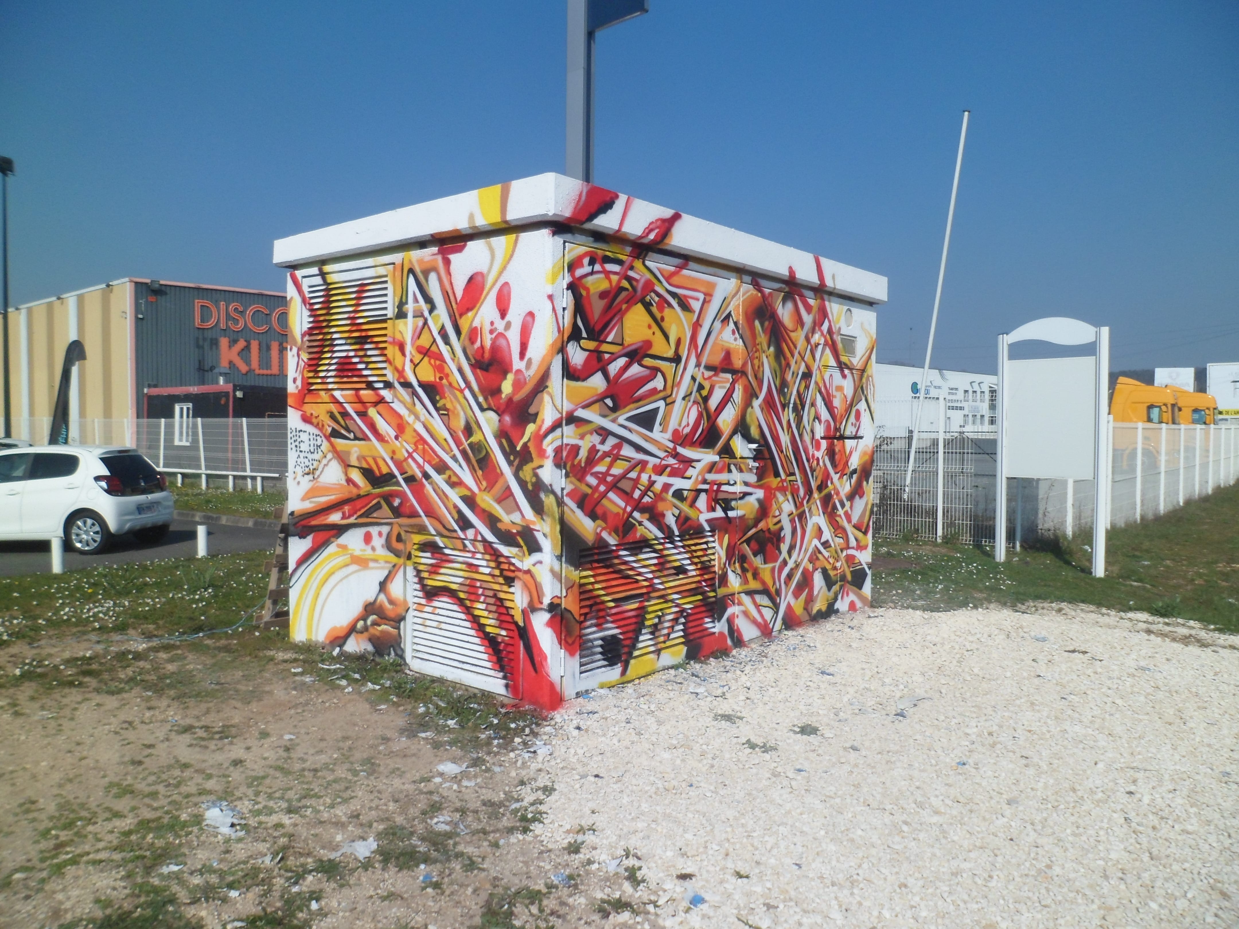 Graffiti 5665 #neurabf capturé par Neur Abf à Trélissac France