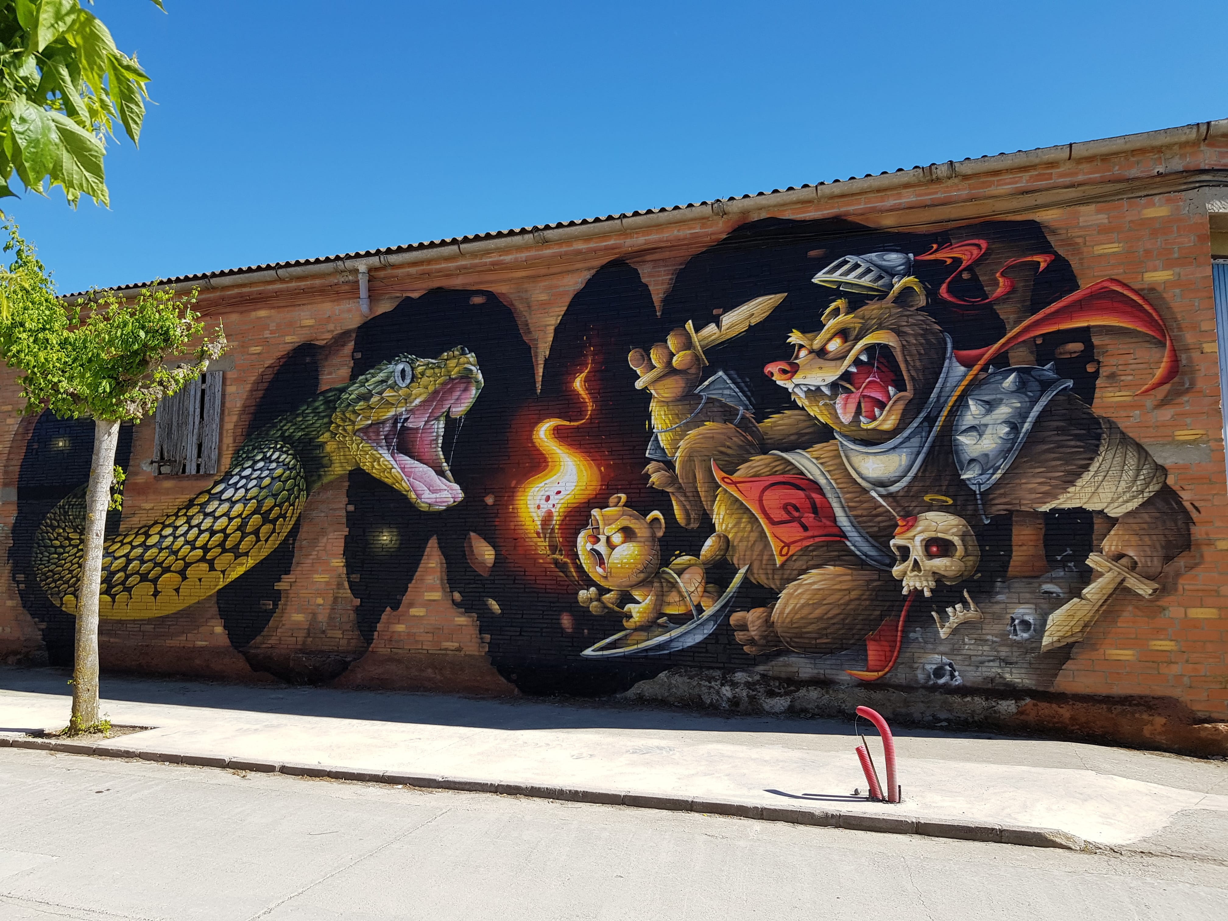 Graffiti 6325  by the artist Scaf captured by Mephisroth in Penelles Spain