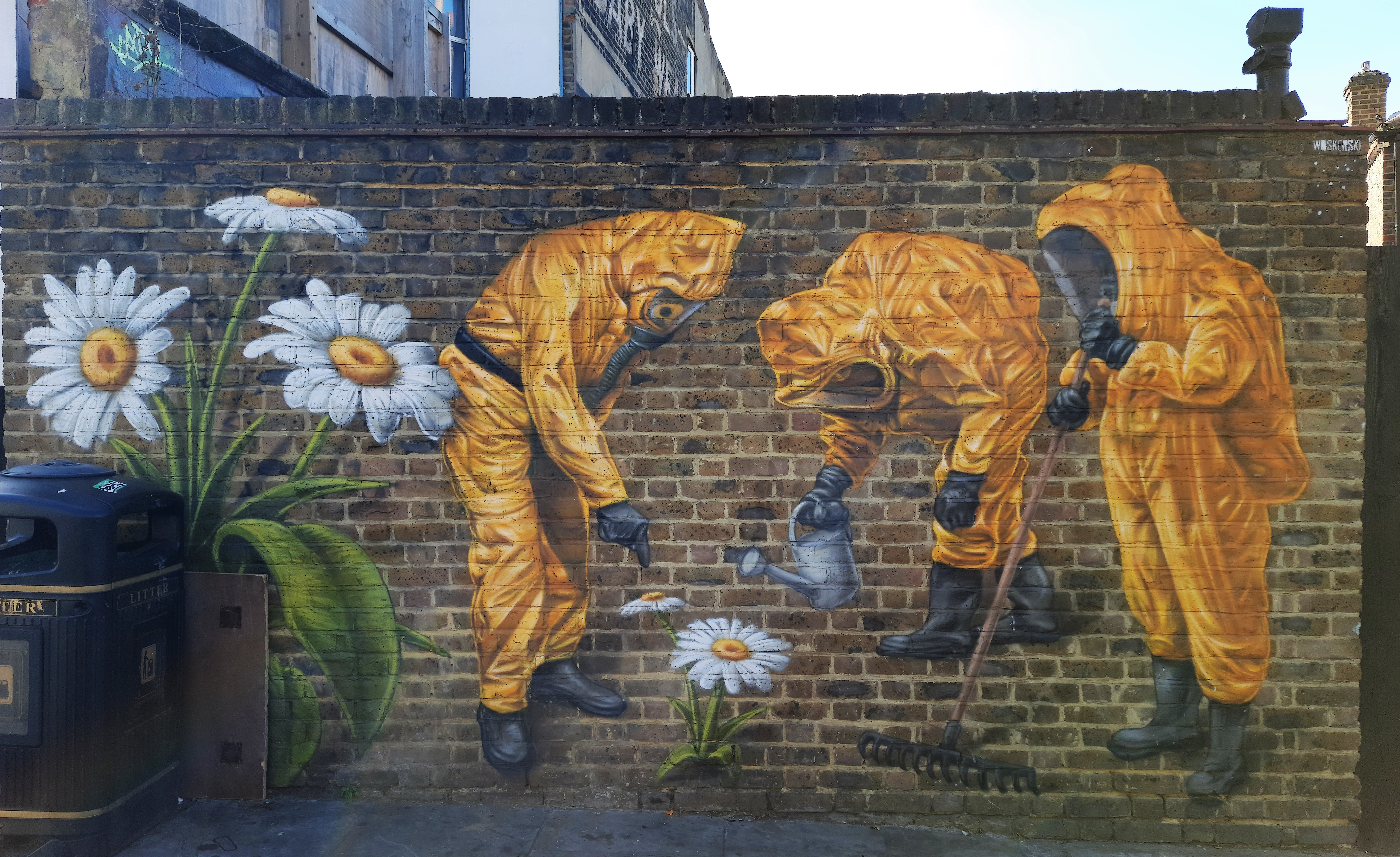 Graffiti 6561  de WOSKerski capturé par Mephisroth à london United Kingdom