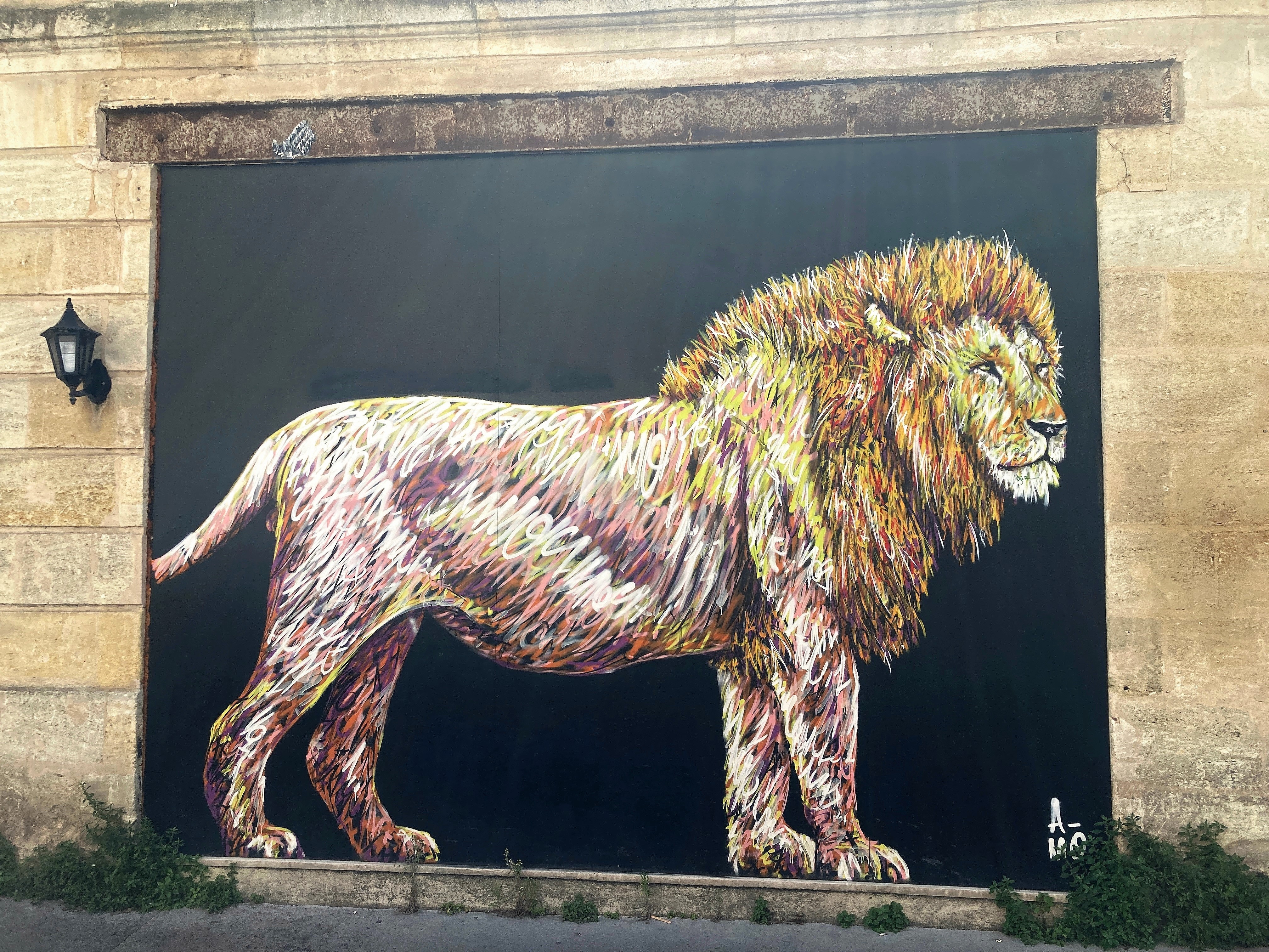 Graffiti 6711  de A-mo capturé par Mephisroth à Bordeaux France