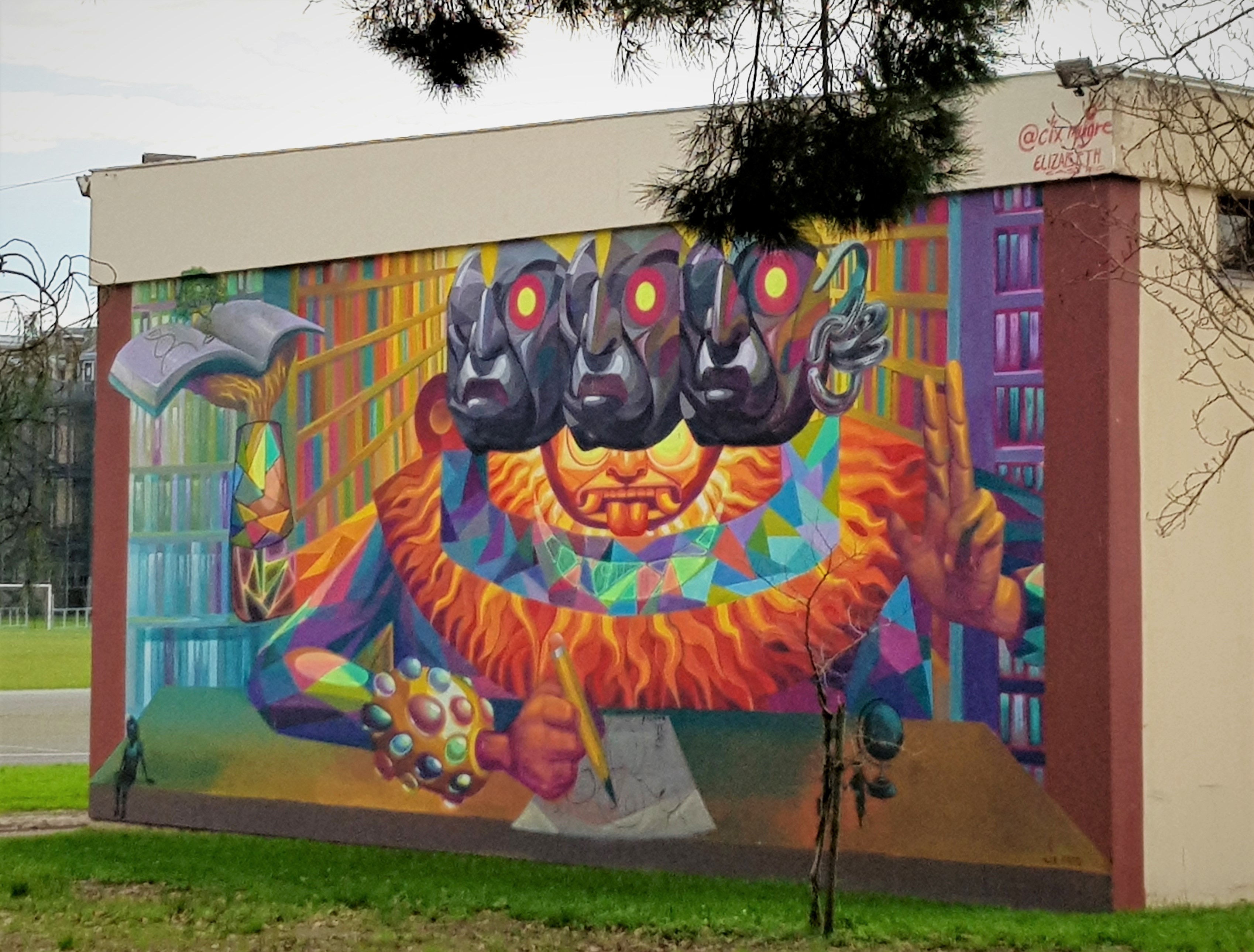 Graffiti 6862  by the artist Cix Mugre captured by Mephisroth in Talence France