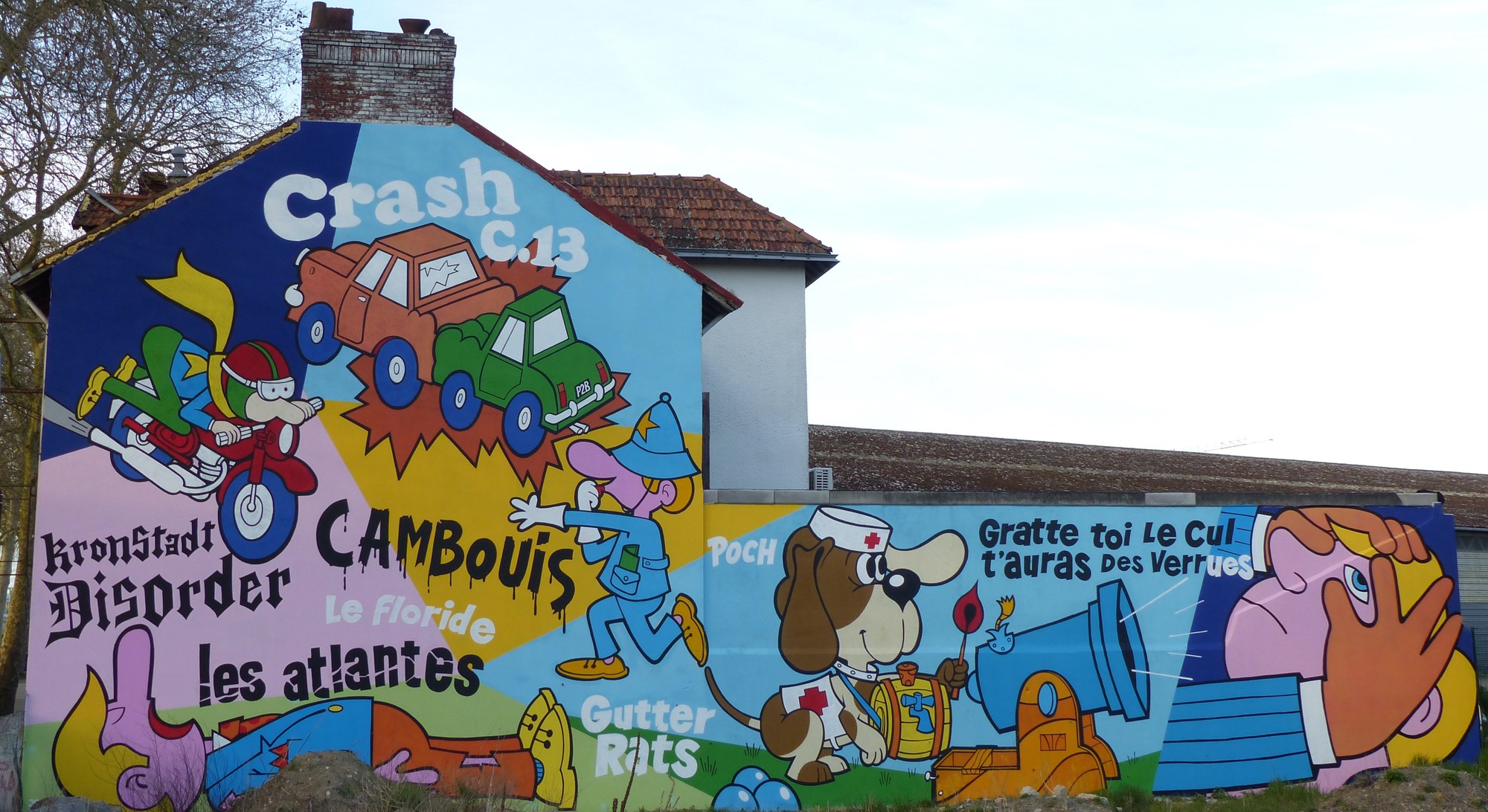 Graffiti 17  capturé par Rabot à Nantes France