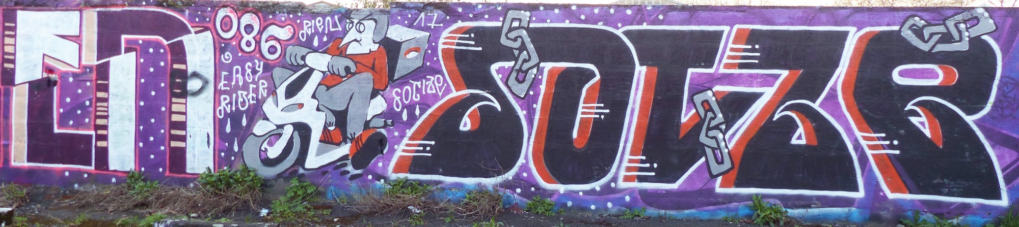 Graffiti 25  capturé par Rabot à Nantes France