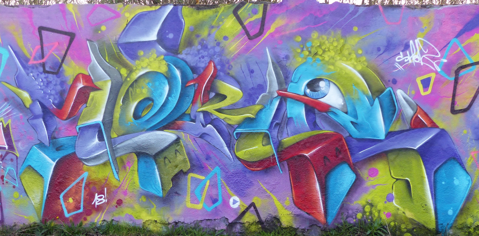 Graffiti 27  captured by Rabot in Nantes France