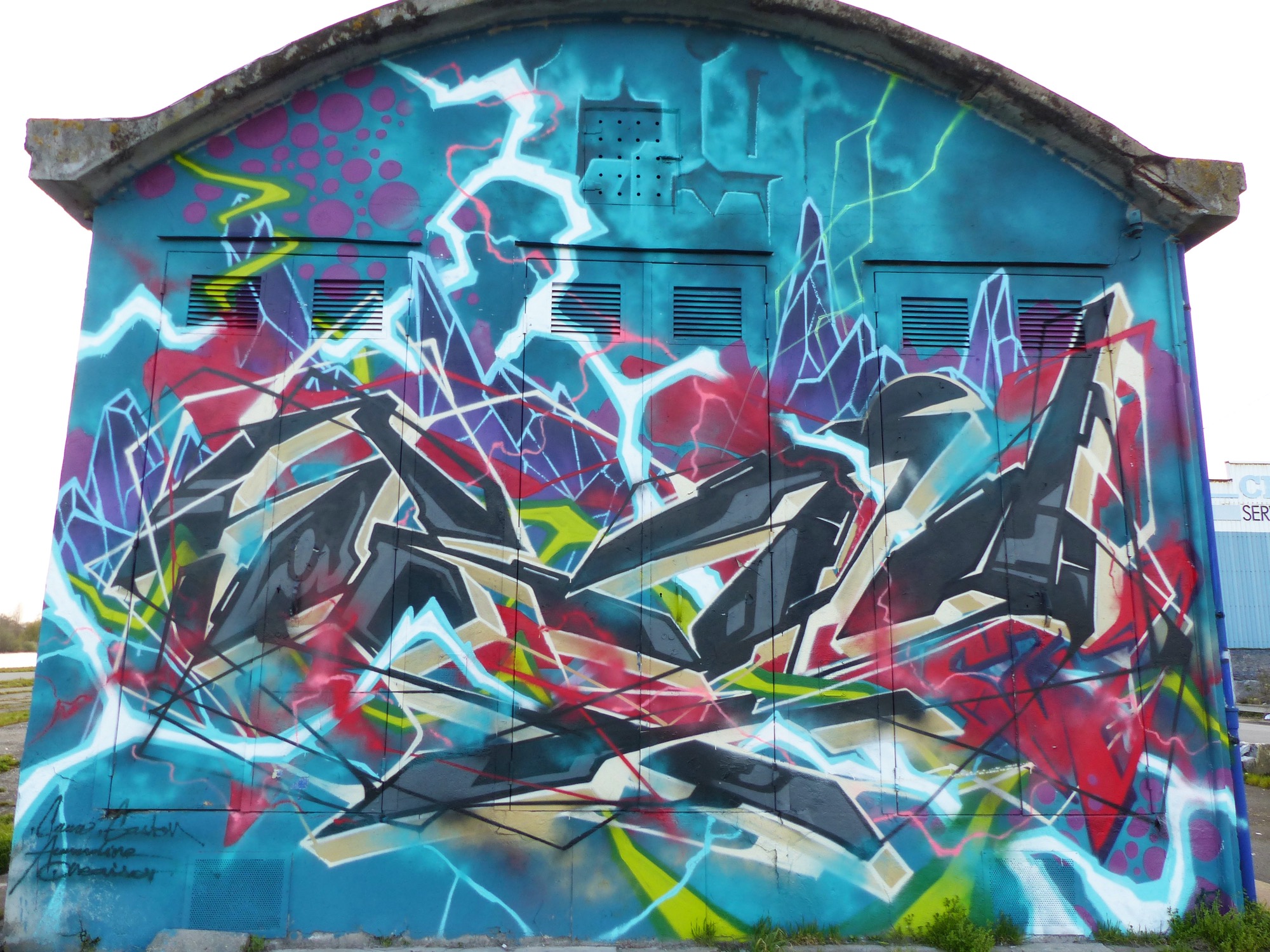 Graffiti 31  capturé par Rabot à Nantes France