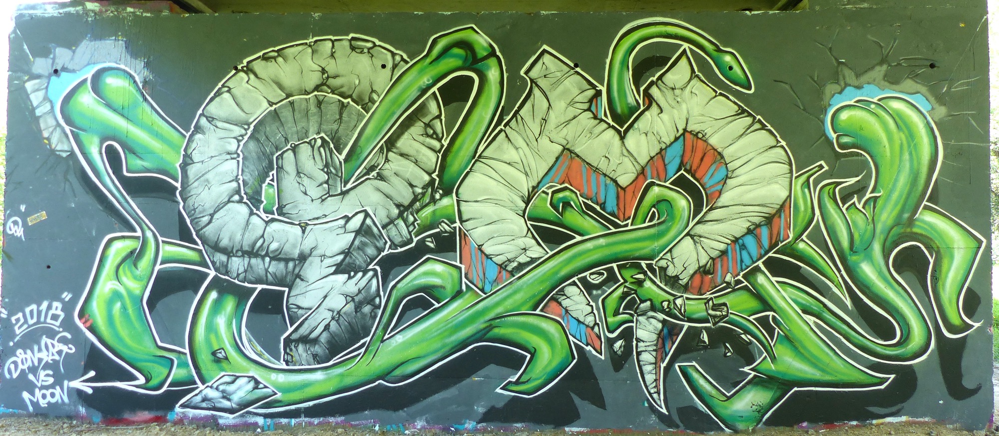 Graffiti 41  captured by Rabot in Rezé France